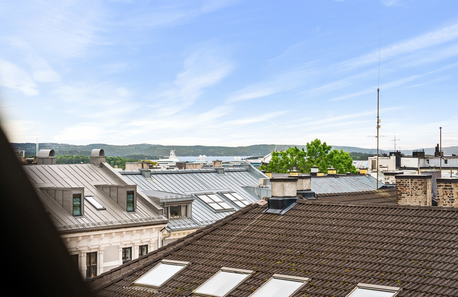 Utsikten fra loftet Galleribilde