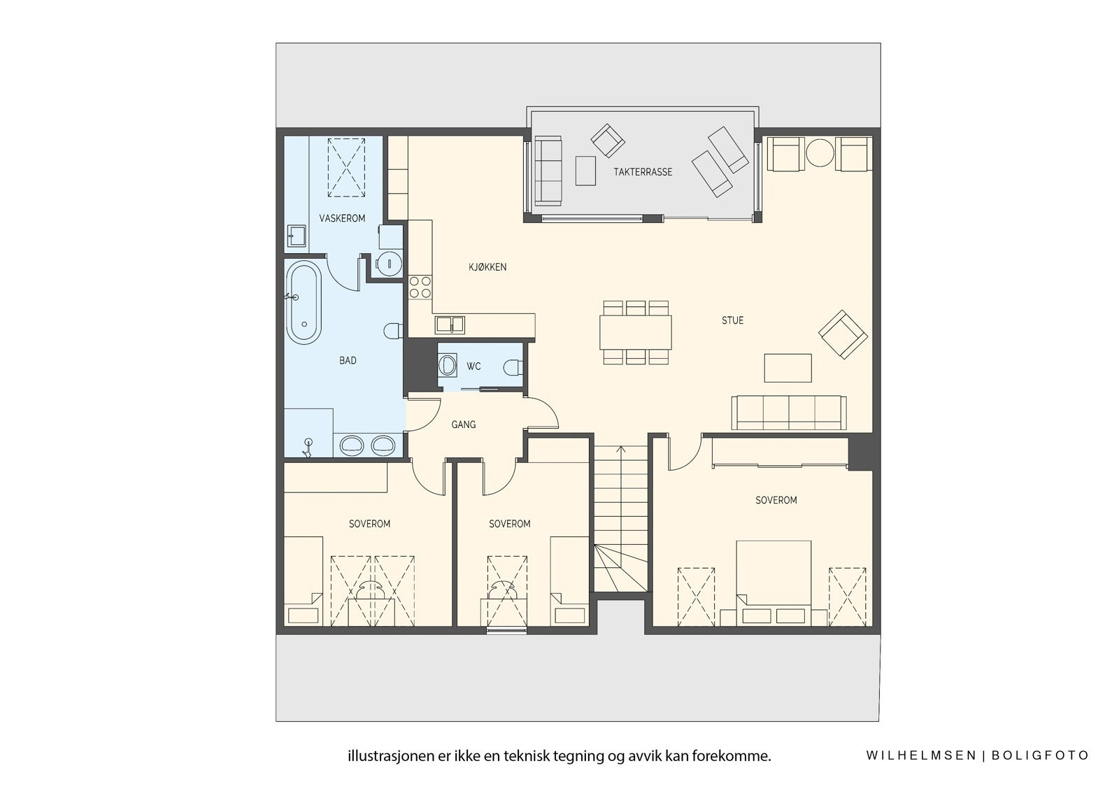 - Planløsning 6.etasje - Galleribilde