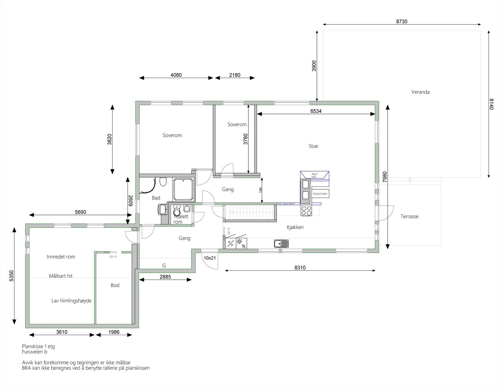 Furuveien 19B - 1. Etasje Galleribilde