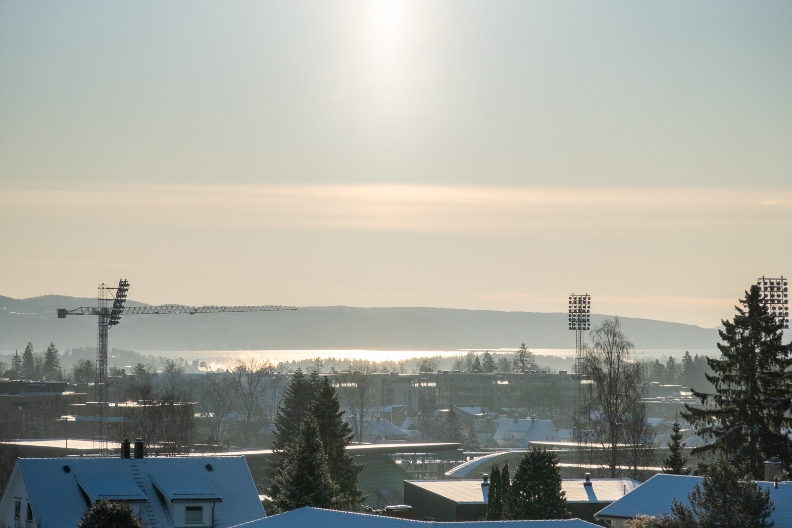 Eiendommen har panoramautsikt utover indre Oslofjord Galleribilde