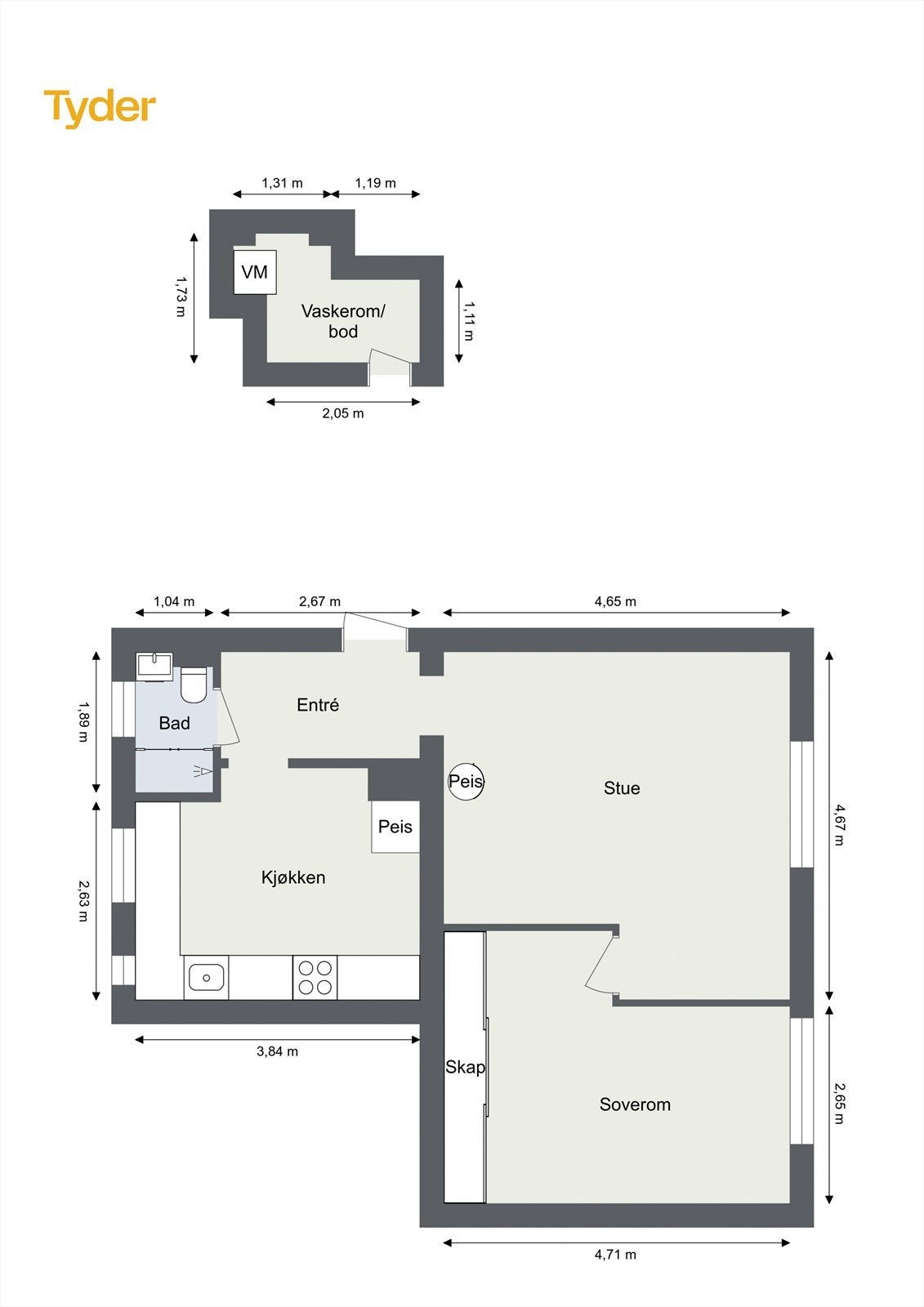 Planløsning Galleribilde