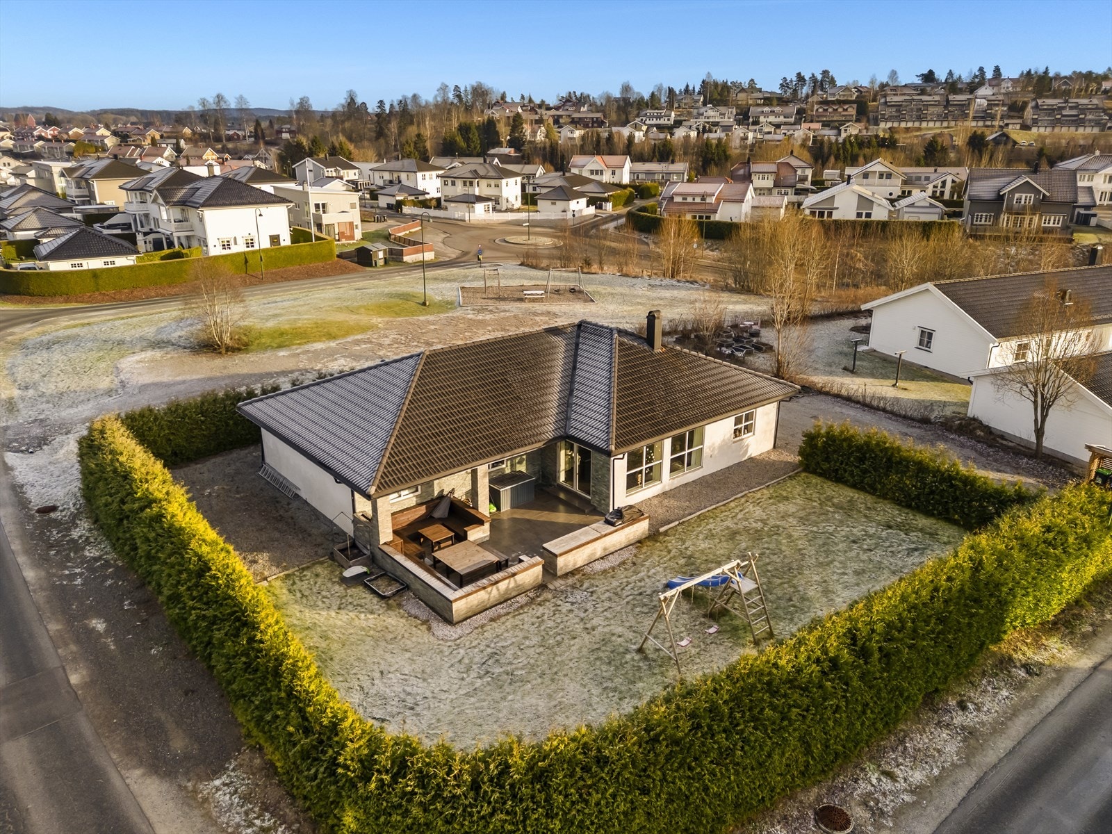 Dronefoto Galleribilde