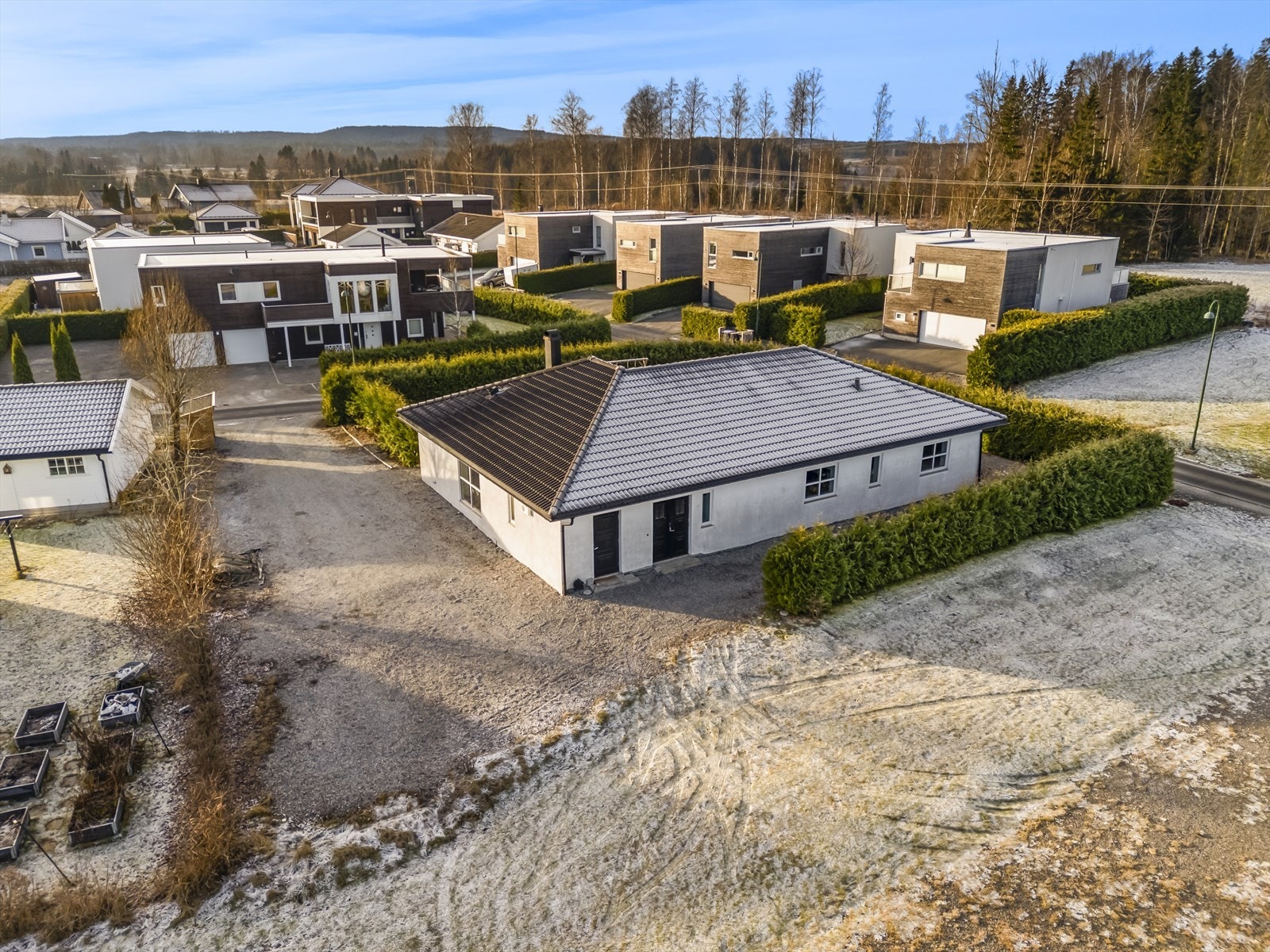 Dronefoto Galleribilde