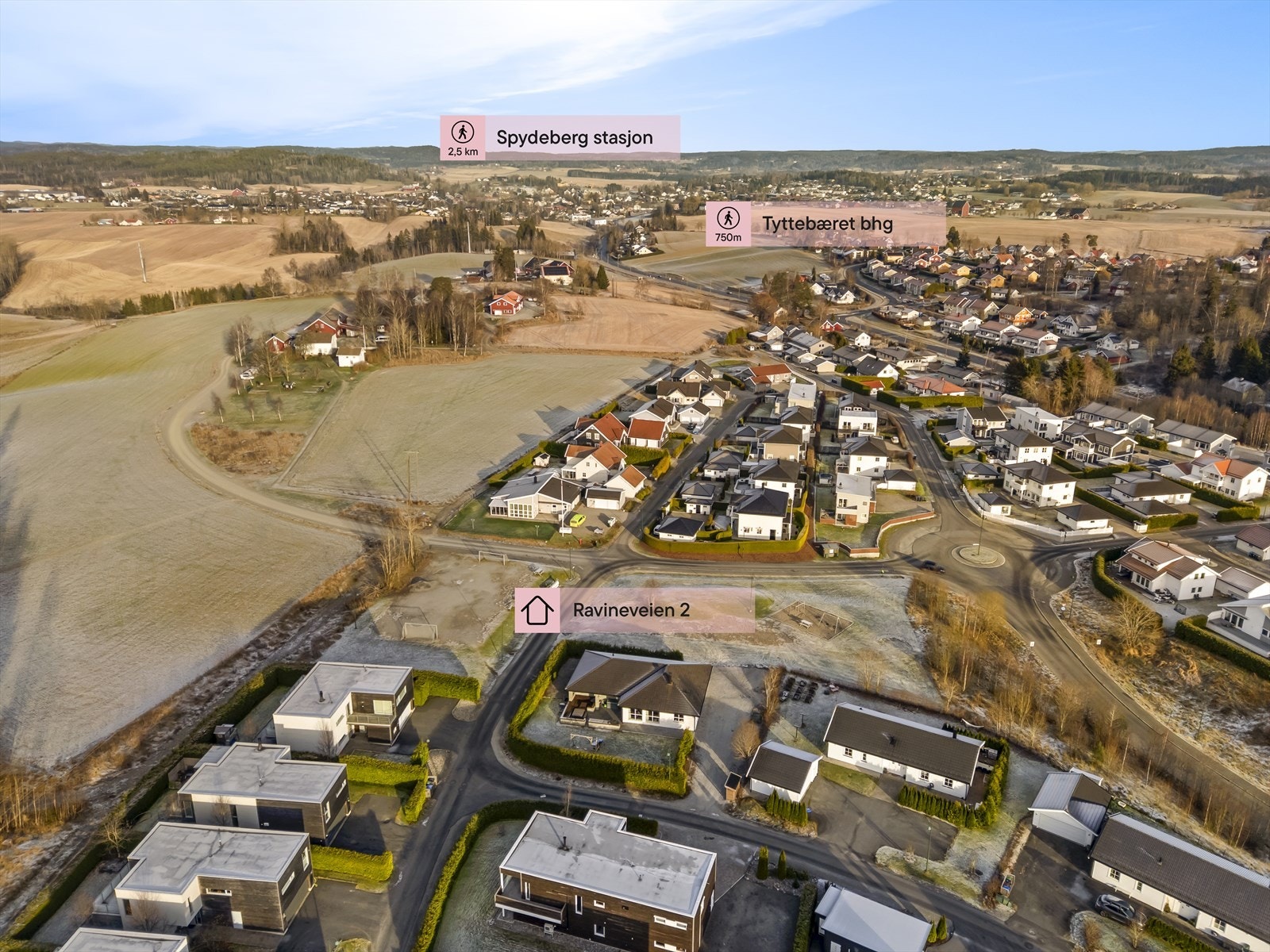 Dronefoto Galleribilde