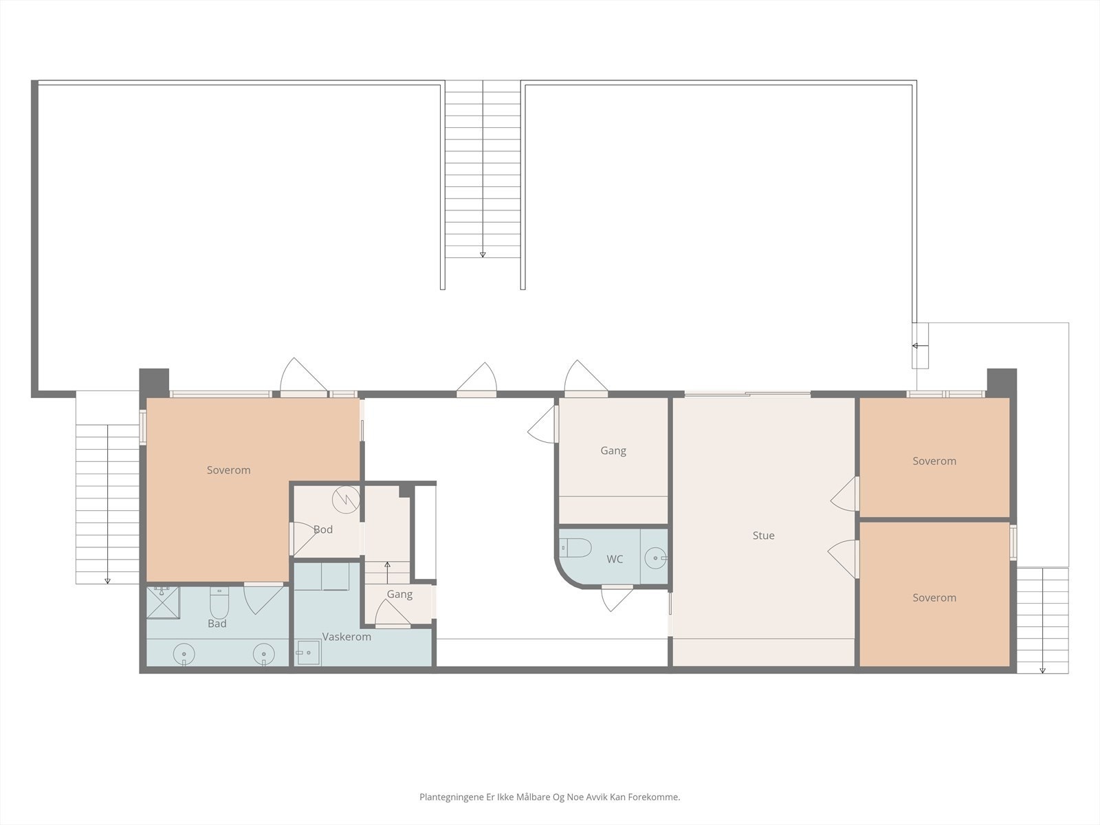 Plantegning 1. etasje. Galleribilde