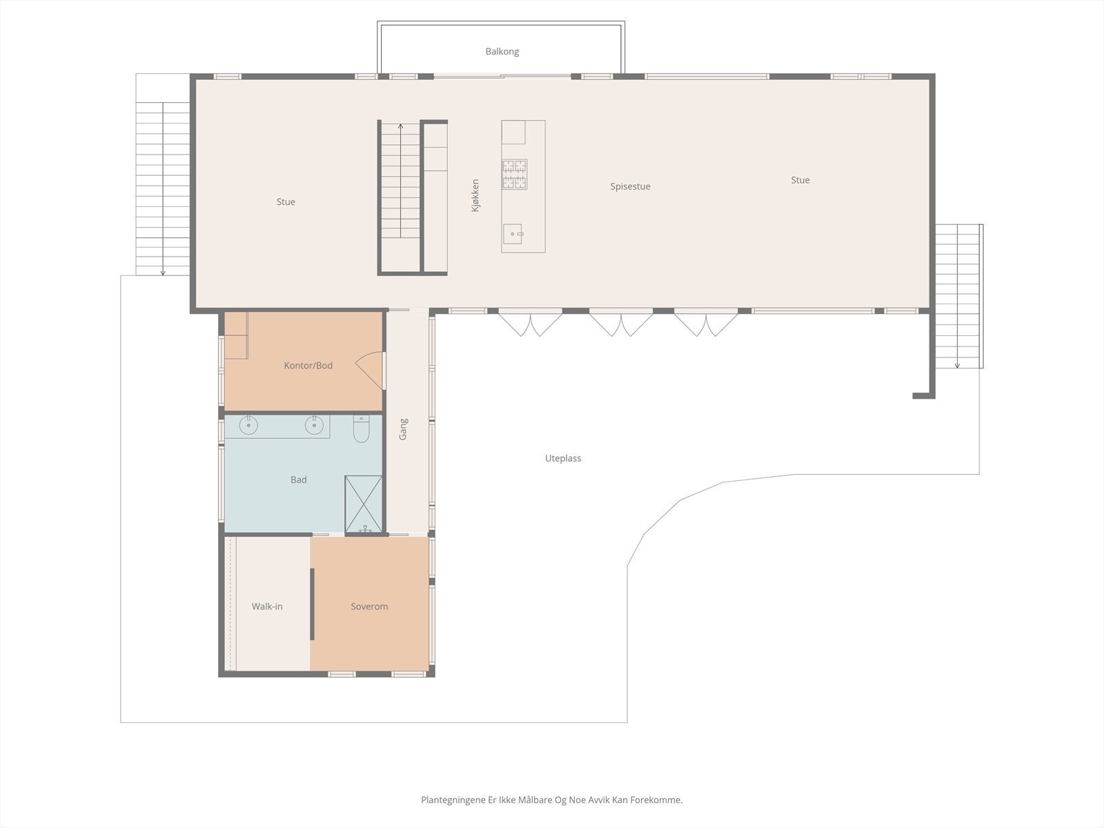 Plantegning 2. etasje. Galleribilde