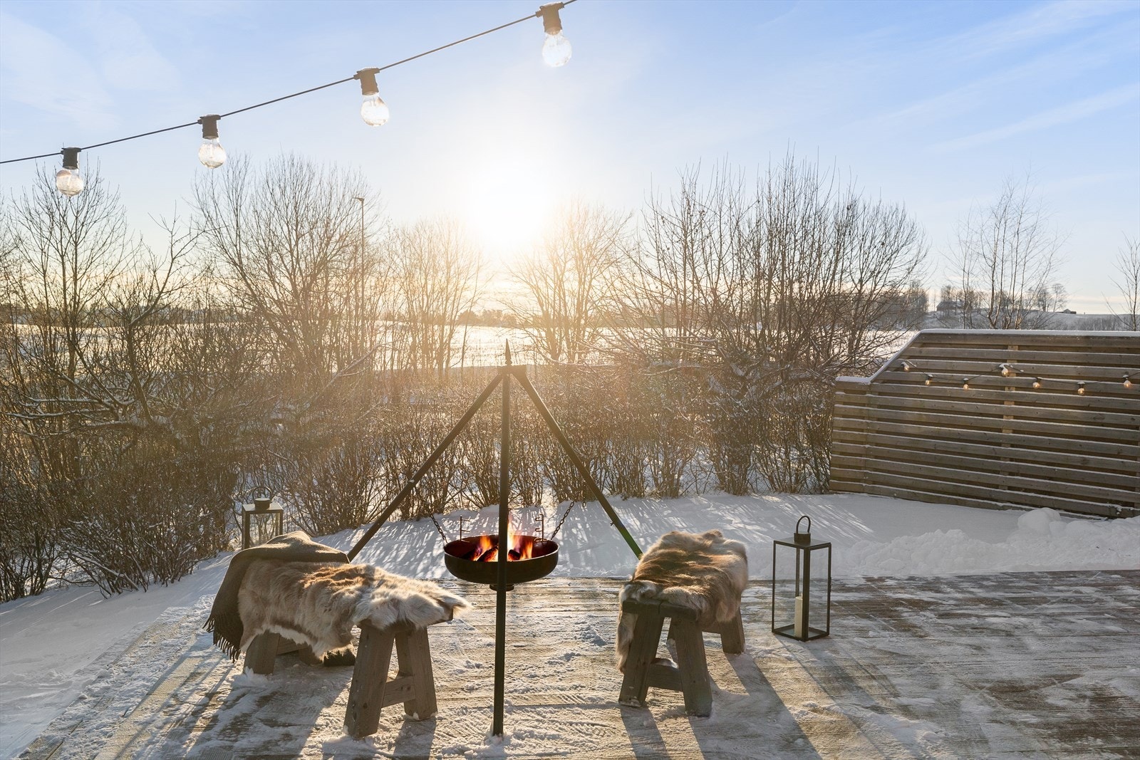 Hyggelig og frodig utsyn. Galleribilde