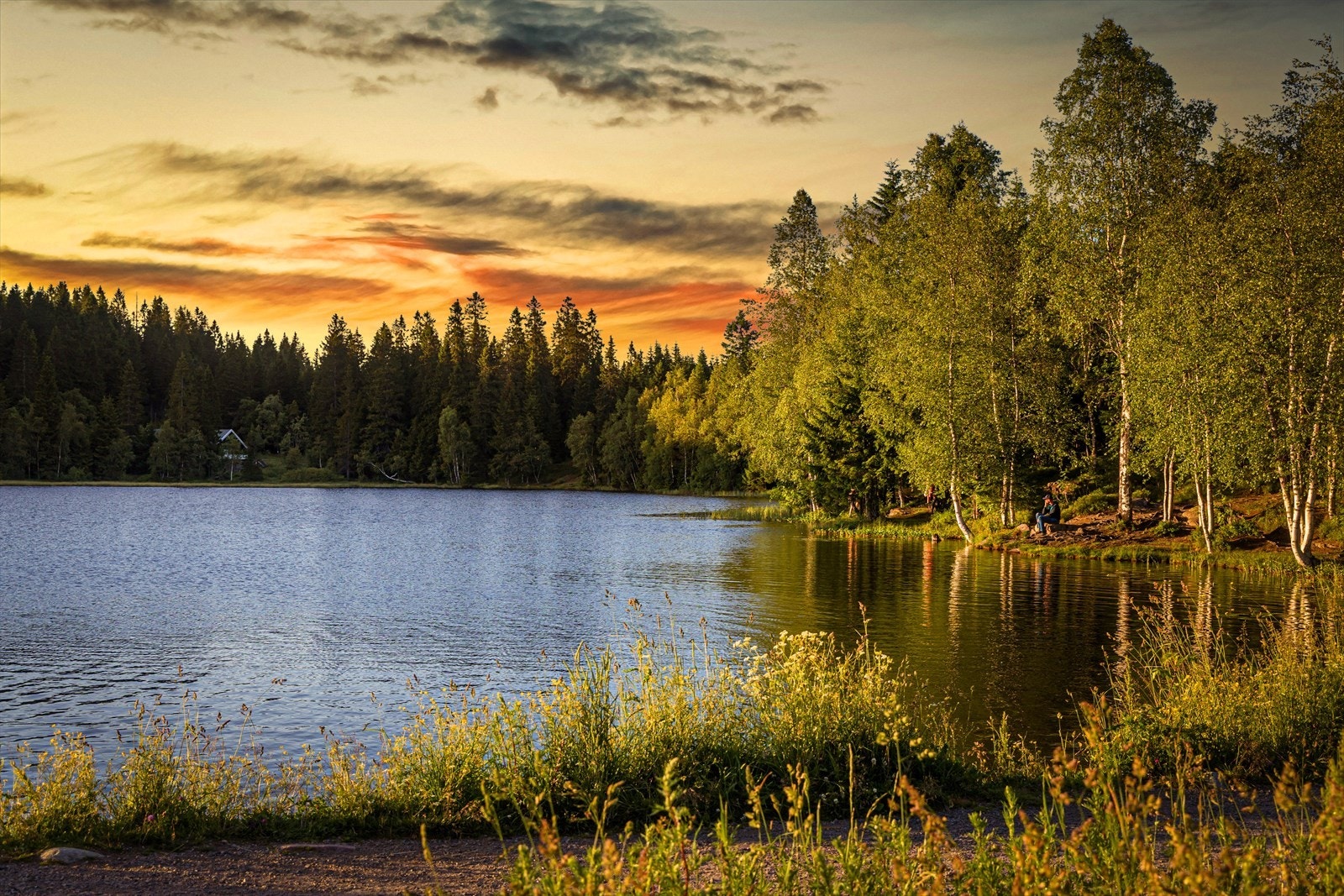 Områdebilde - Nærområdet er et eldorado av tur - og rekreasjonsmuligheter Galleribilde