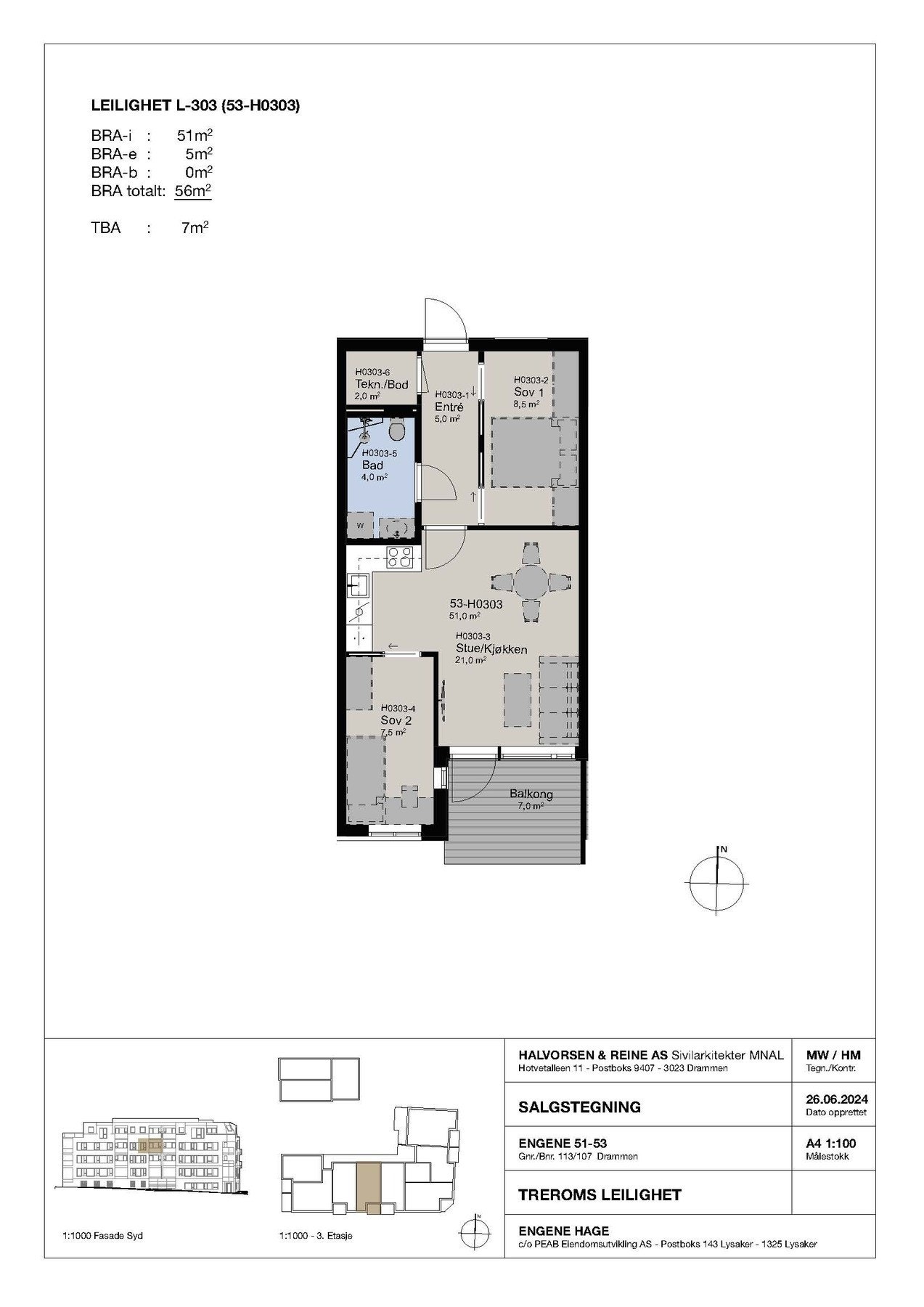 Plantegning. Galleribilde