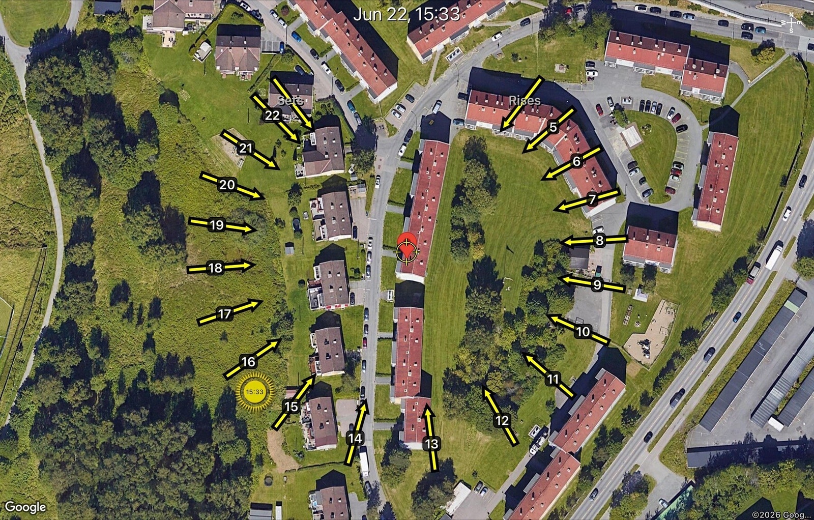 Solforholdene på leiligheten er gode - her ute er det lett å trivs på late dager Galleribilde