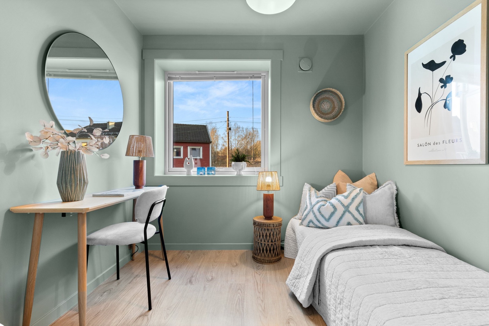 Soverom II passer godt som gjesterom, barnerom eller hjemmekontor. Galleribilde