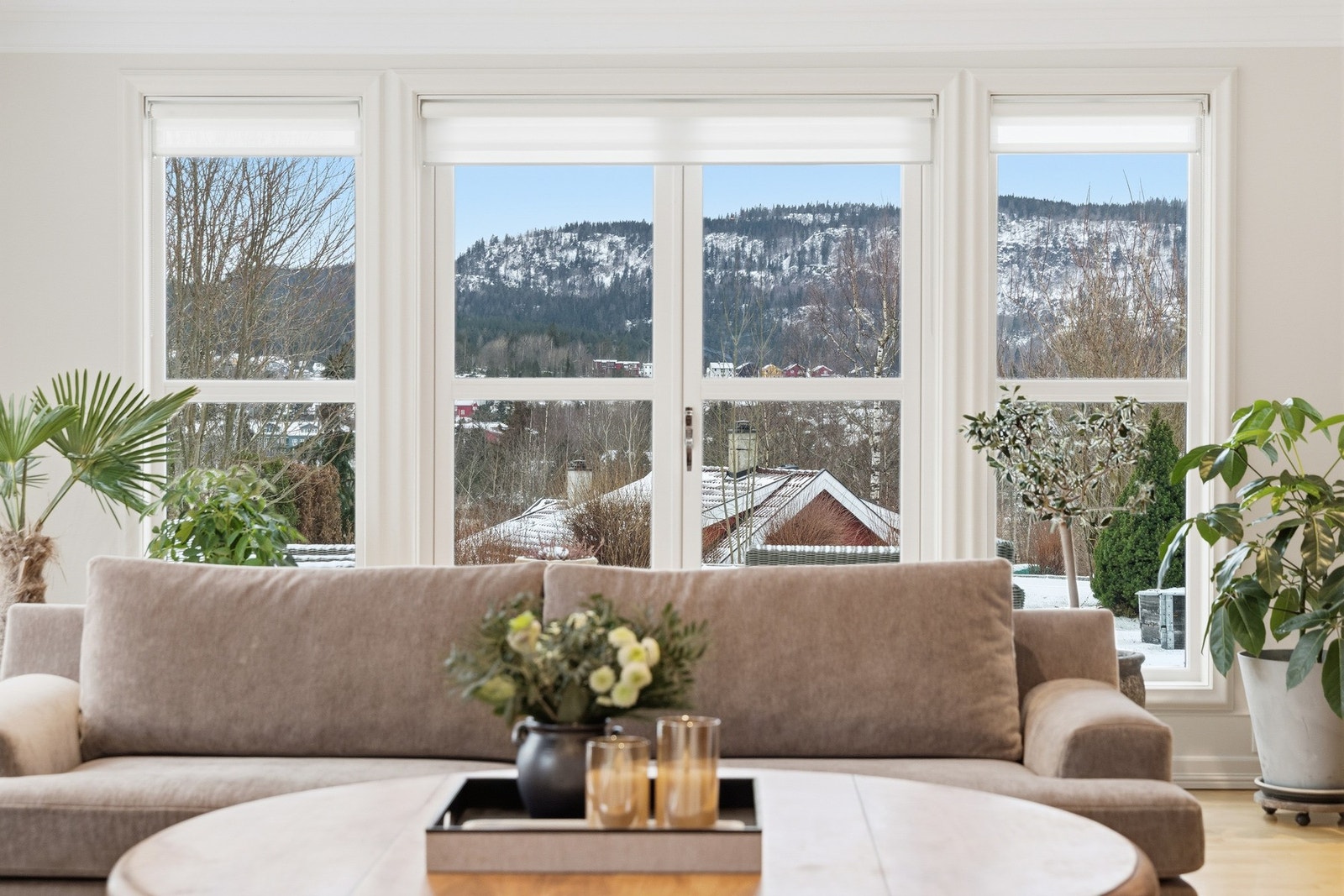 Utsikt mot vest Galleribilde