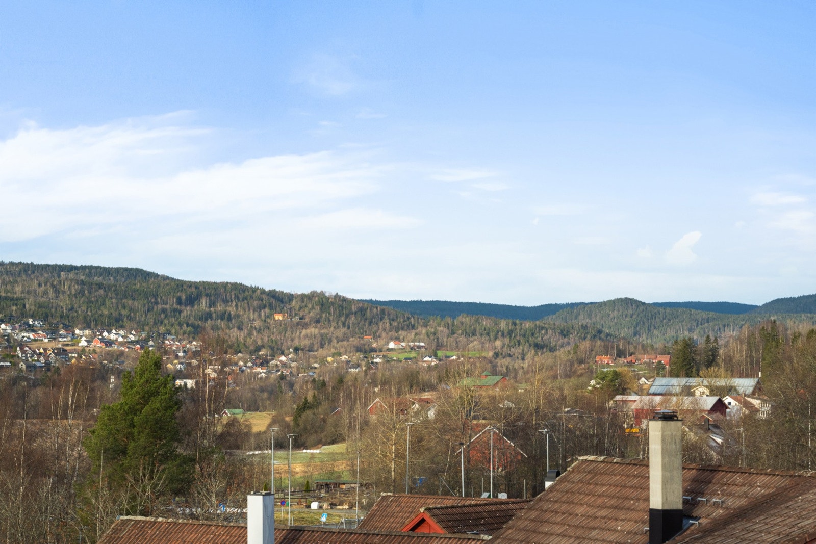 Utsikt mot Lommedalen Galleribilde