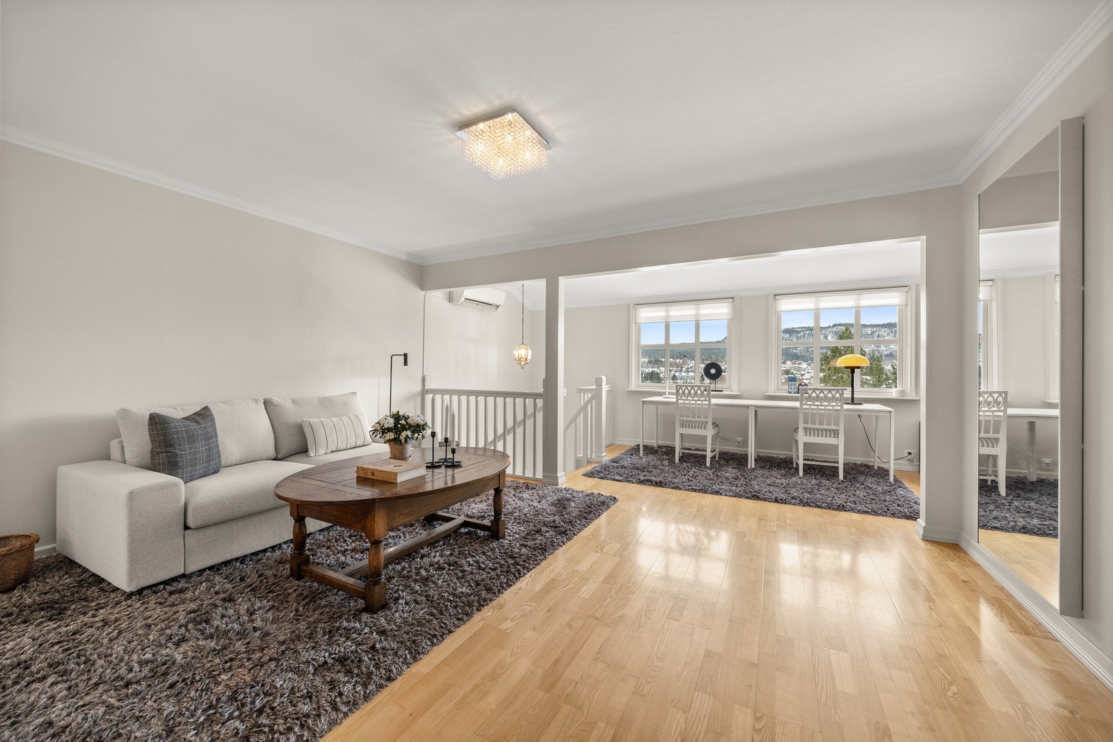 I 2.etasje er det en romslig stue Galleribilde