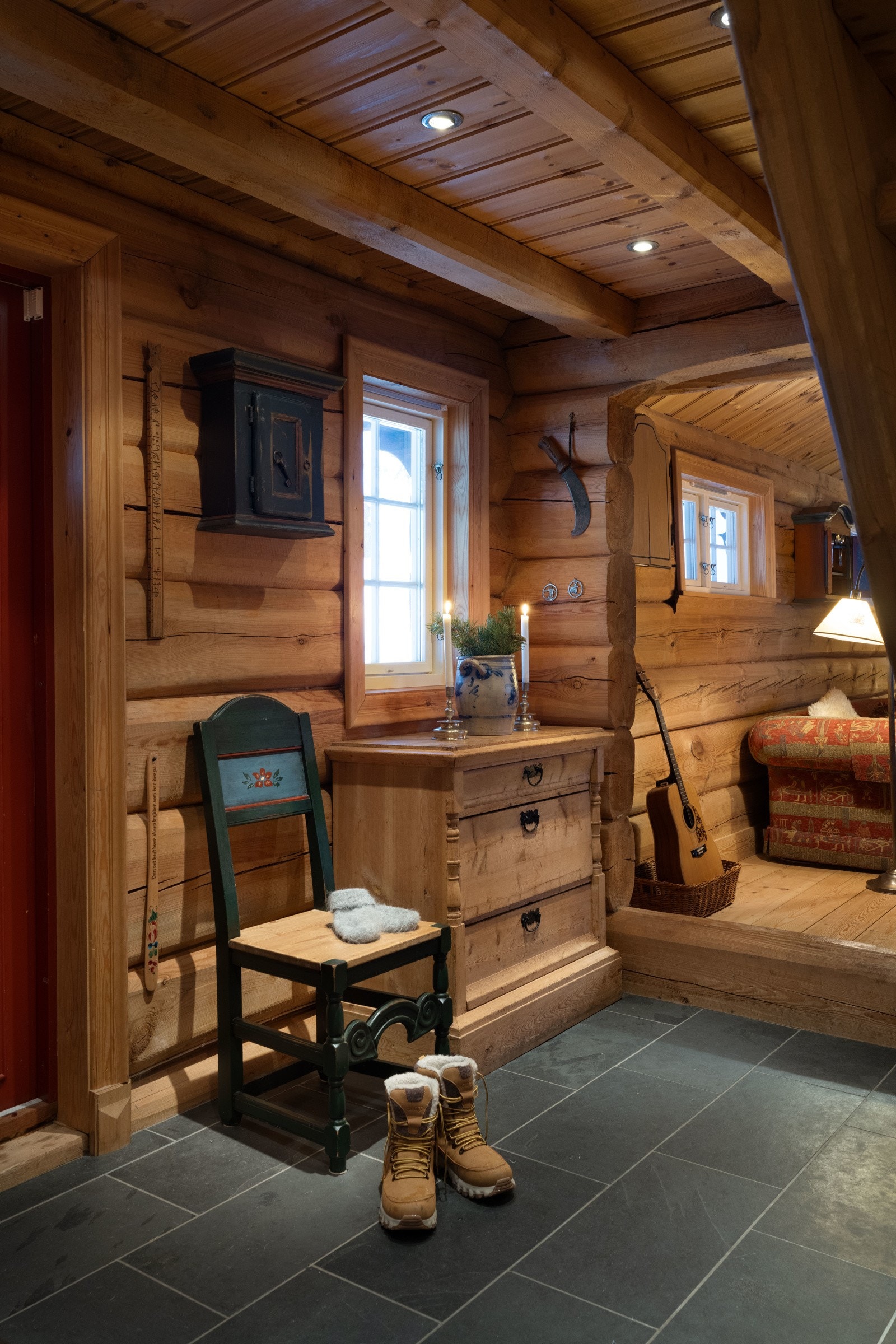 Hytten er full av vakre detajler Galleribilde