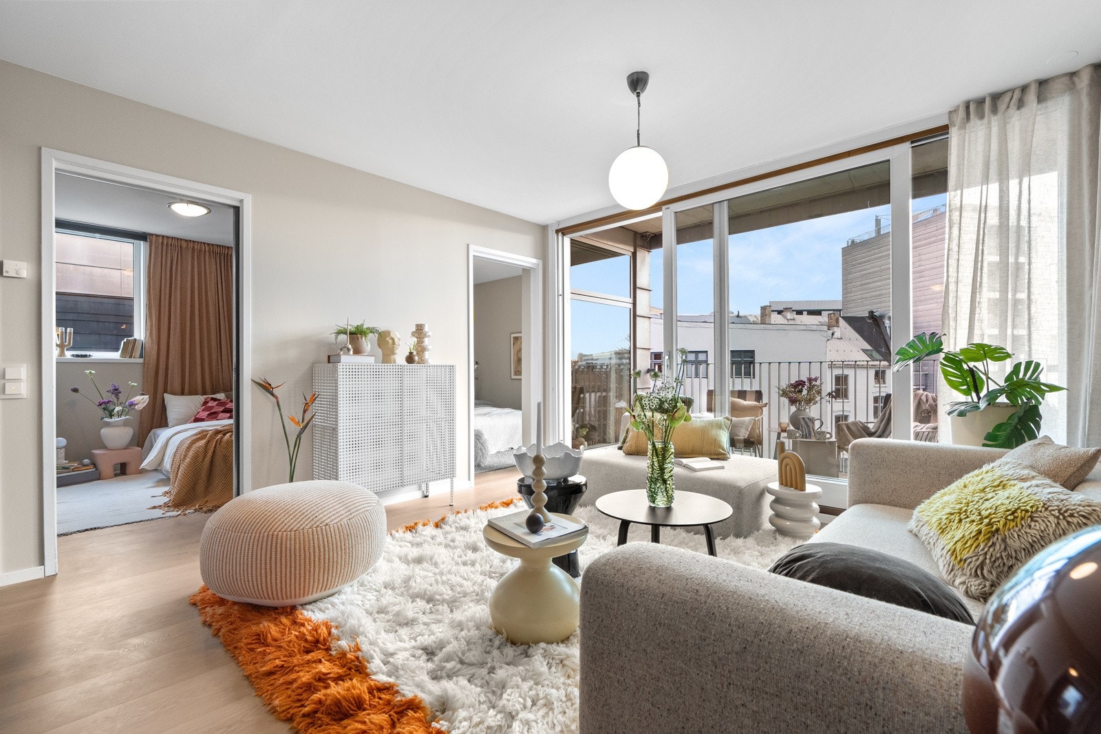 Leiligeten ligger fint til i byggets 4.etasje med heisadkomst. Galleribilde