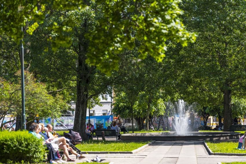 Leiligheten ligger i gangavstand til populære og hyggelige Olaf Ryes Plass. Galleribilde