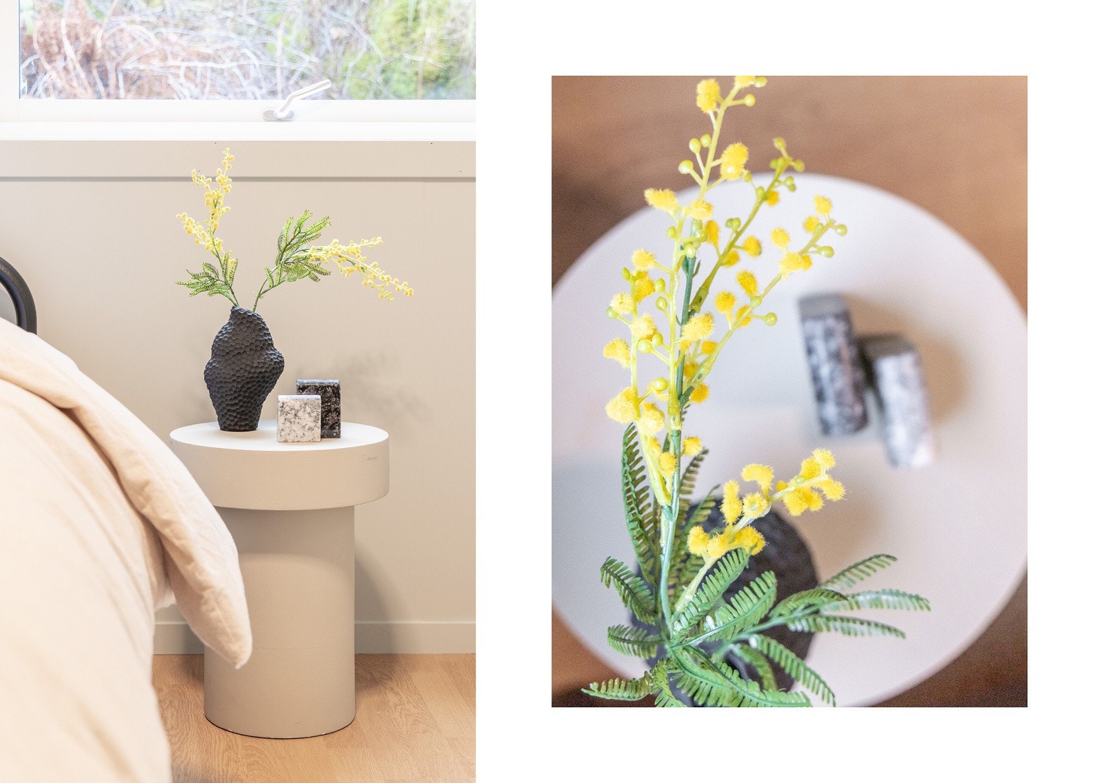 Soverommet ligger svalt til i bakkant av leiligheten. Galleribilde