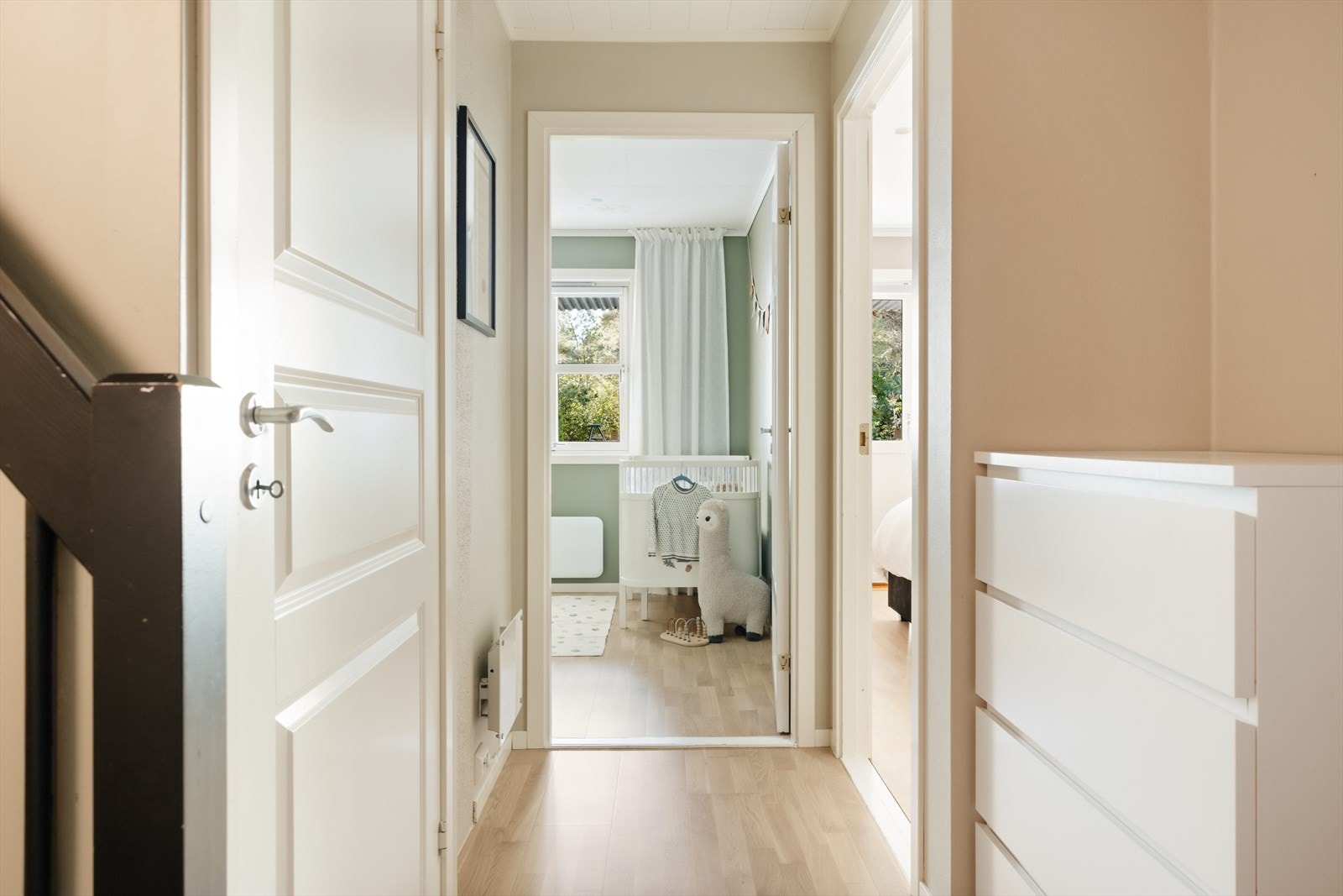 Underetasjen inneholder to luftige soverom Galleribilde