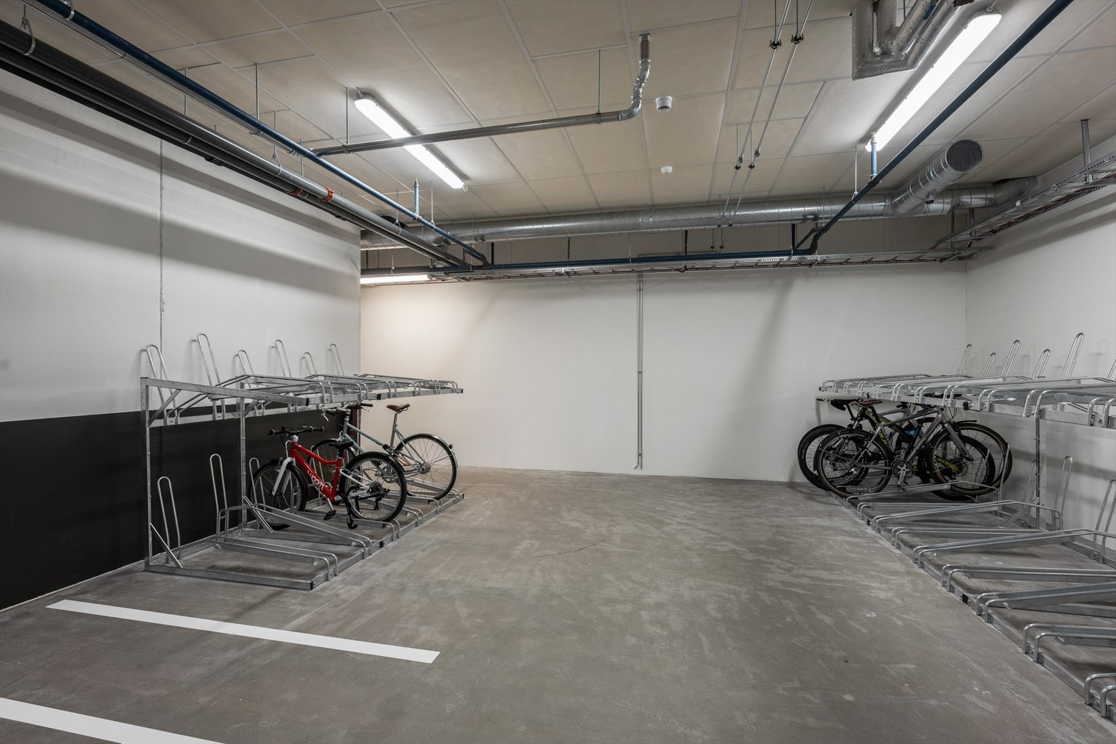 Sykkelparkering Galleribilde