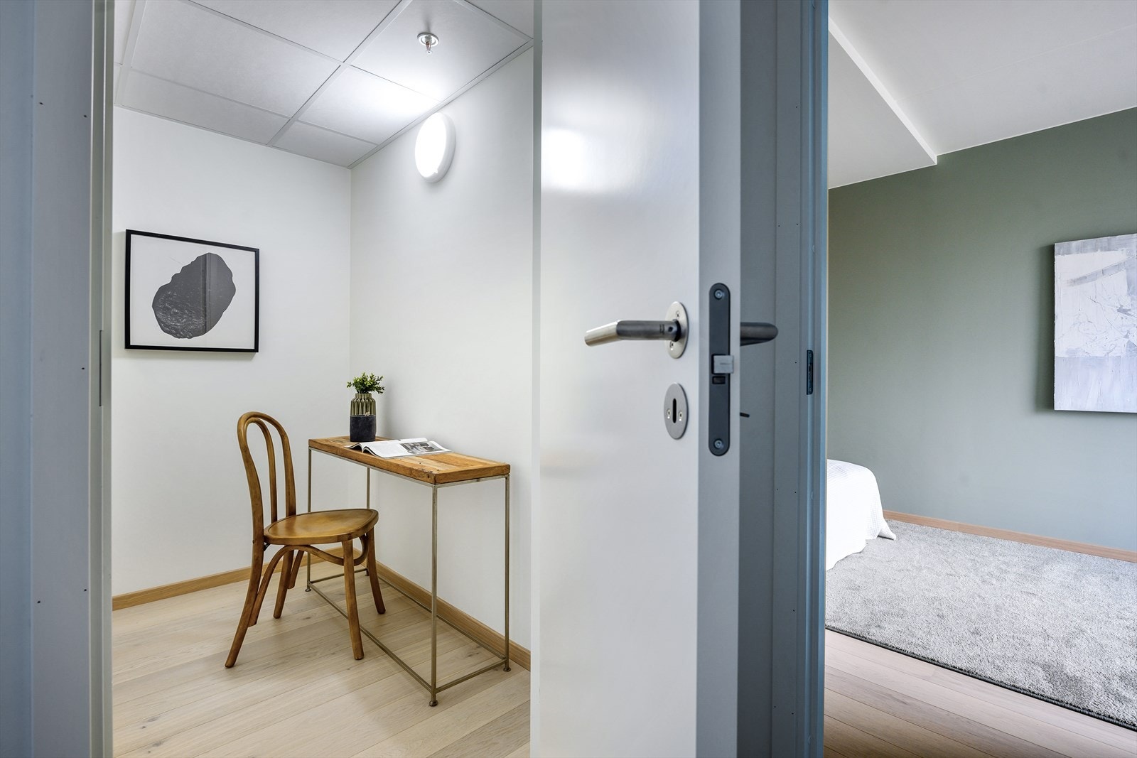 Praktisk, innvendig bod. I tillegg disponerer leiligheten en bod til i 2.etasje Galleribilde