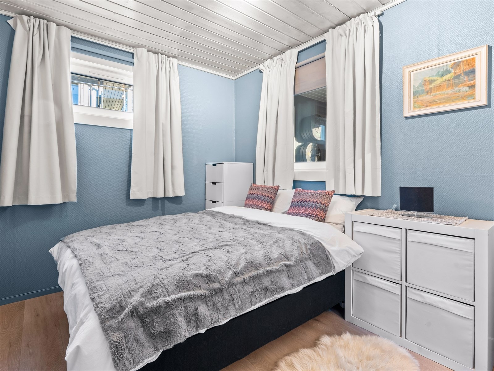 Det er inngang til to soverom. Galleribilde