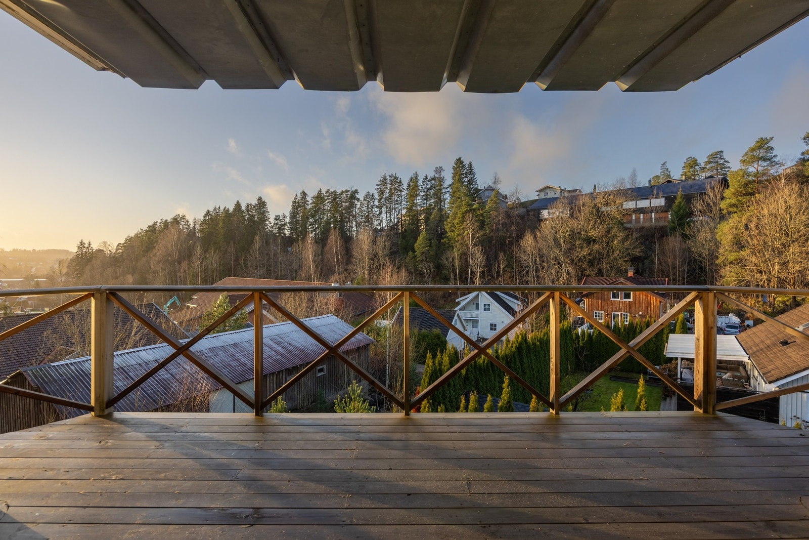 Koselig utsikt over nærområdet. Galleribilde