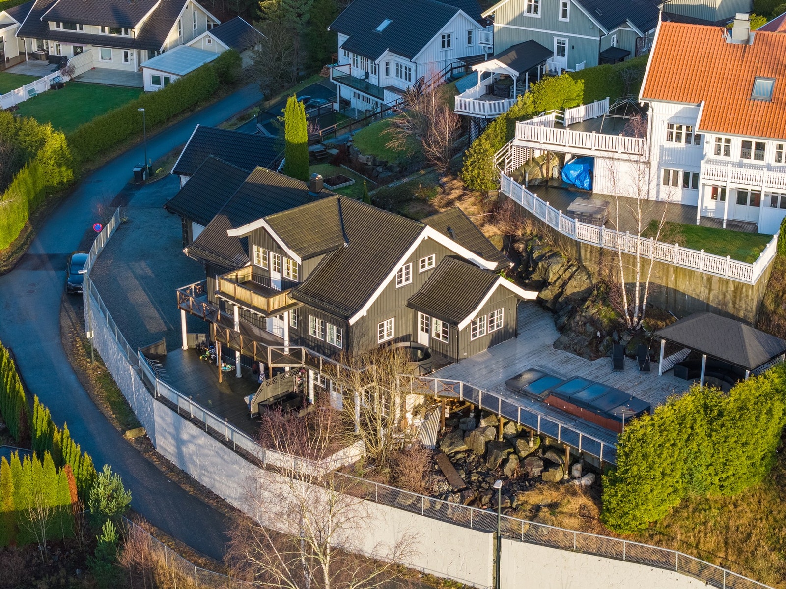 Her ligger alt til rette for å kunne trives for både store og små. Galleribilde