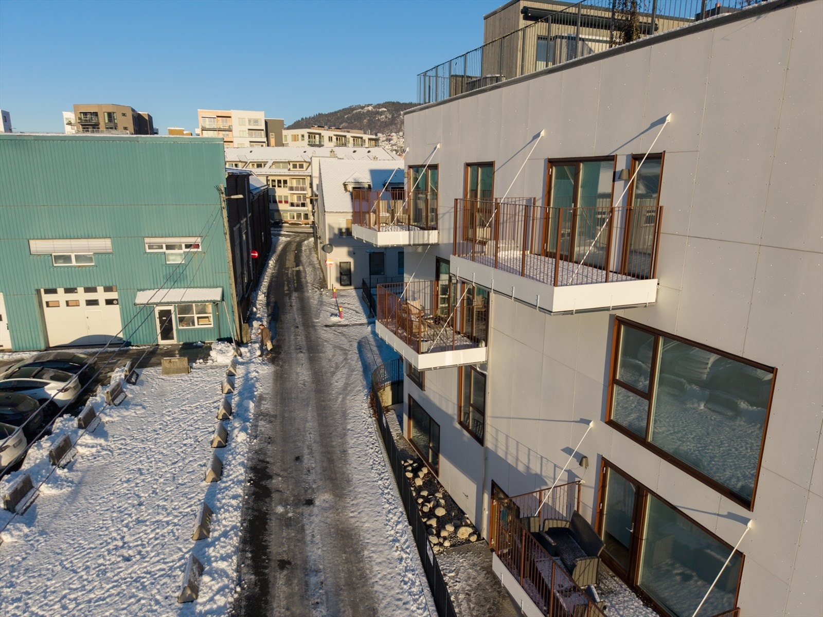 Gangavstand til treningssentre, kafeer, dagligvarer m.m. Galleribilde