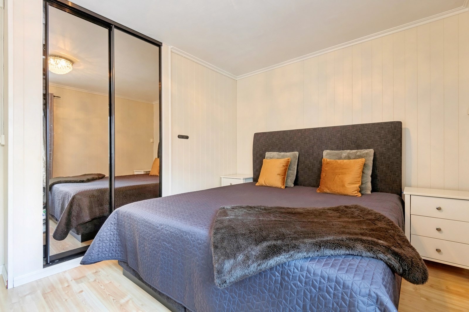 Hovedsoverommet har en bra størrelse Galleribilde