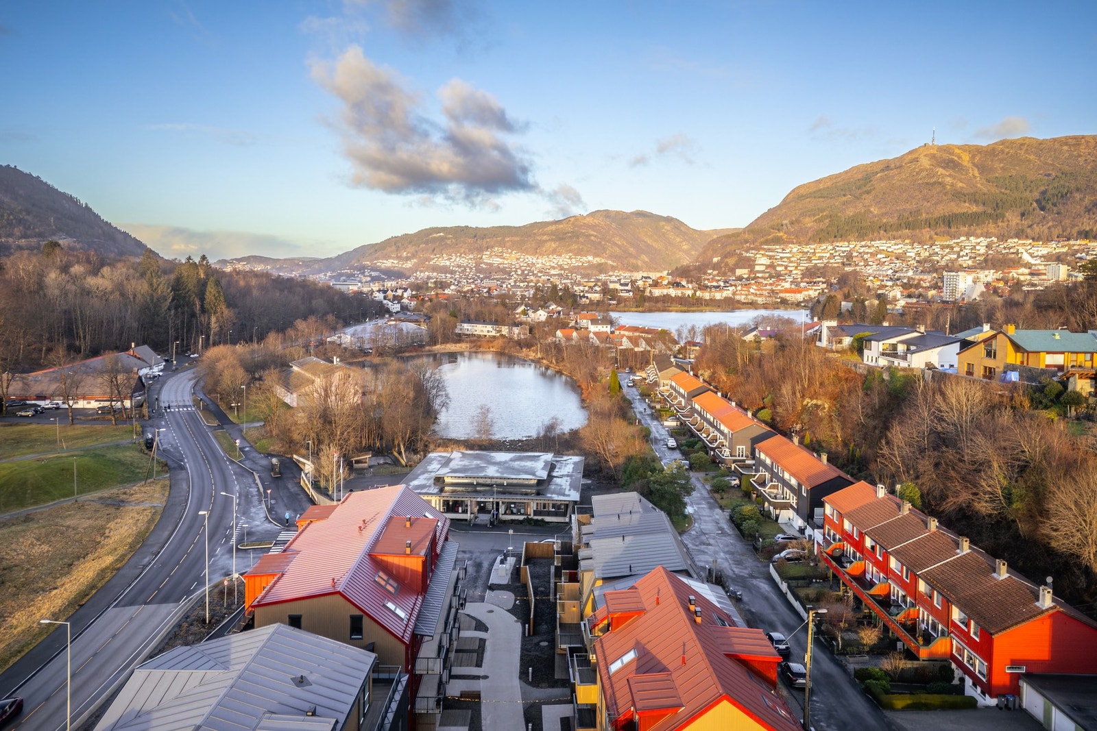 Fra leiligheten er det under 10 minutter til Bergen sentrum Galleribilde