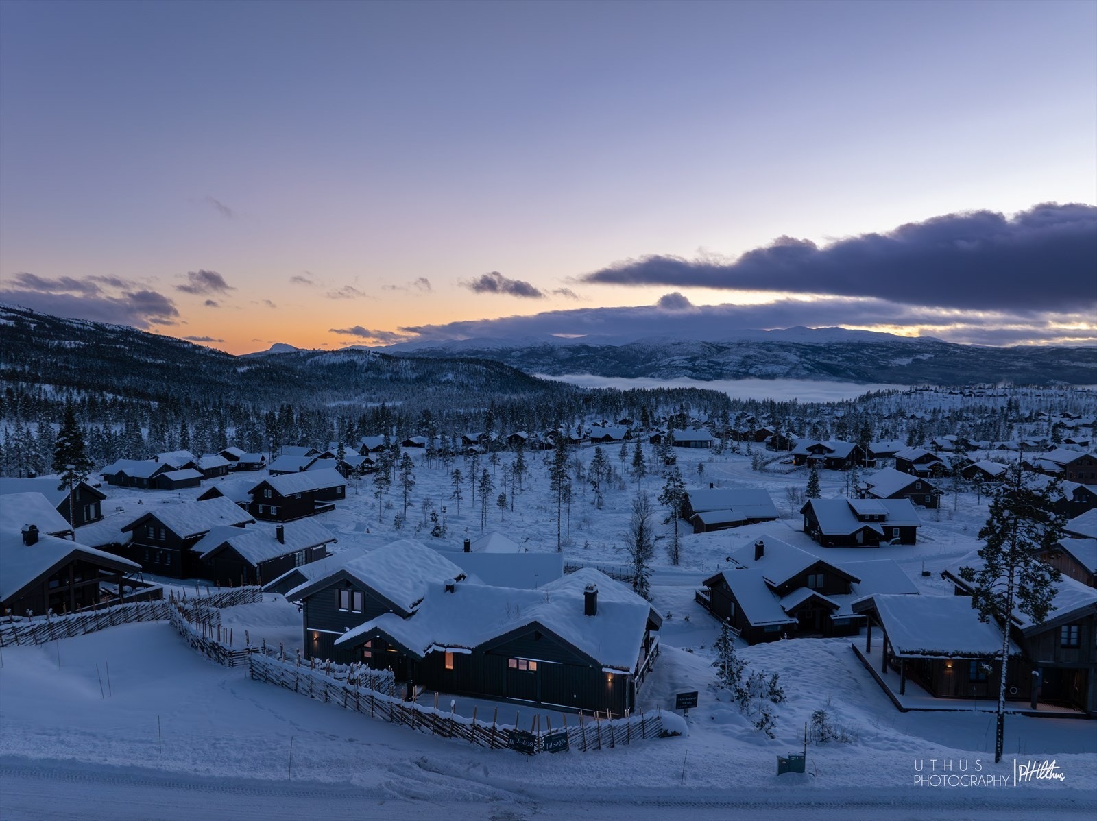 Utsikt mot sør/vest Galleribilde