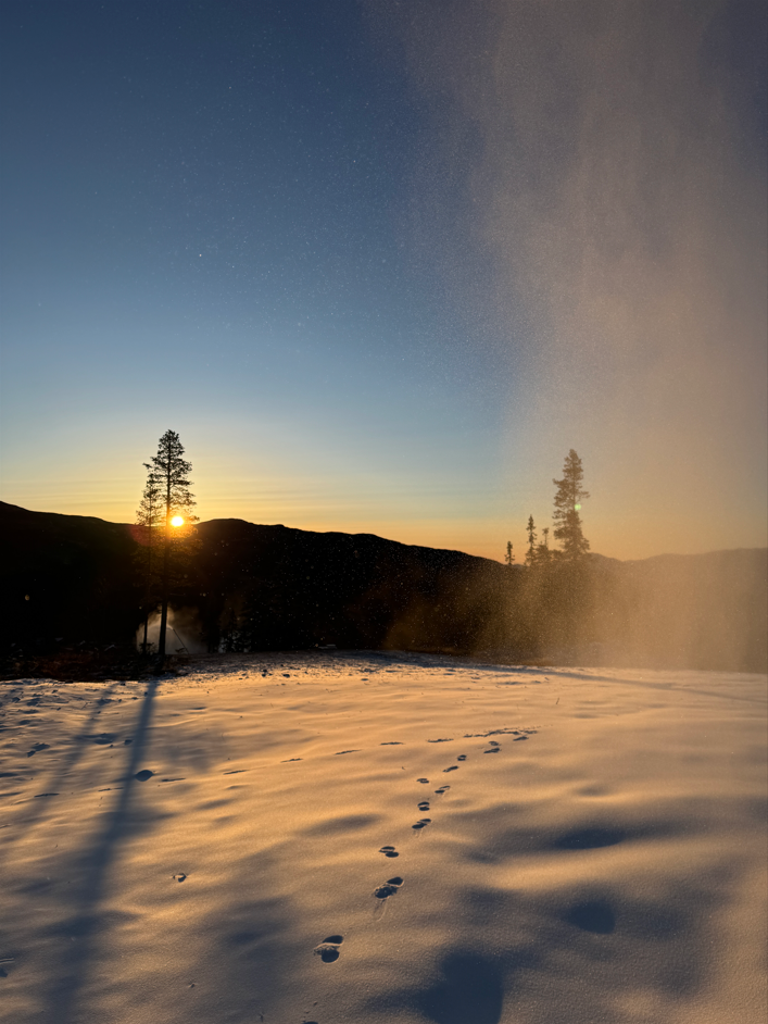 Vinteren har kommet og sessongens første skidag kan nytes på Turufjell Galleribilde