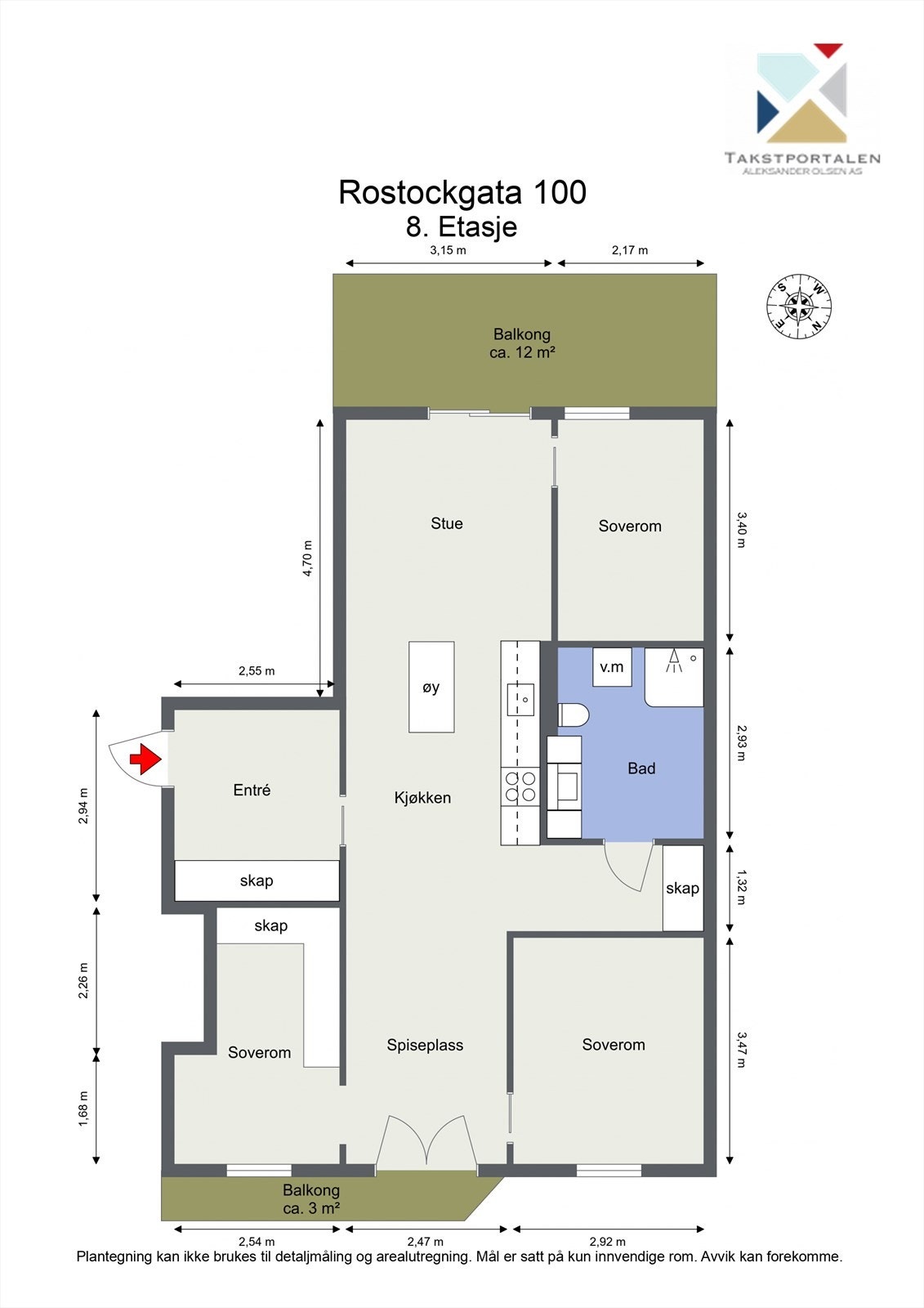 Plantegning. Galleribilde