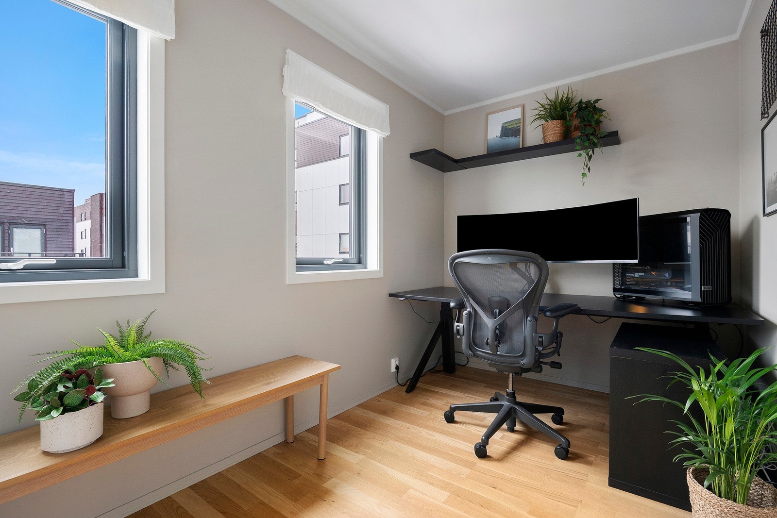 Boligen siste soverom befinner seg i 3. etasje Galleribilde