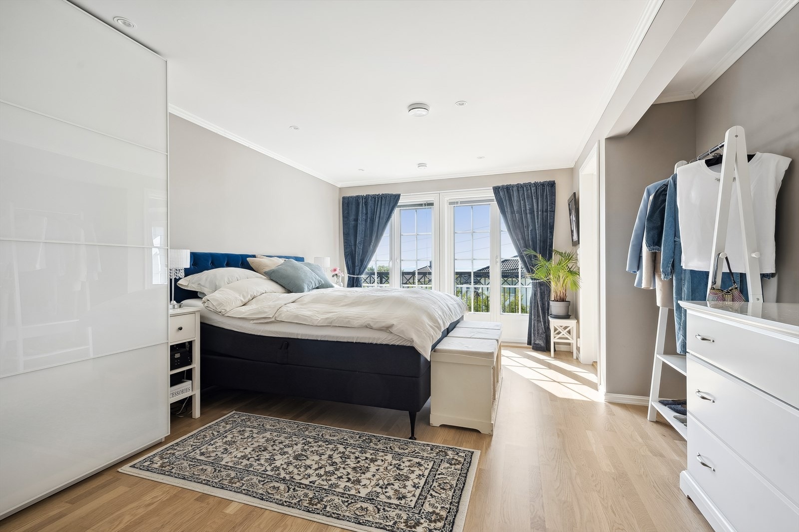 Hovedsoverommet er av god størrelse Galleribilde