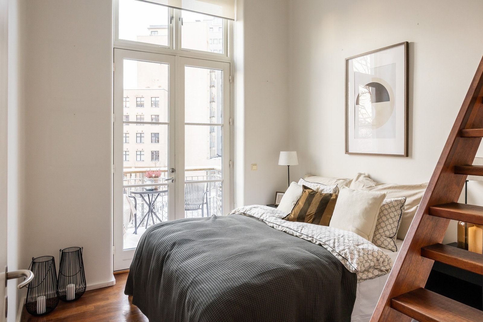 Dette soverommet er av god størrelse med frank balkong. Galleribilde