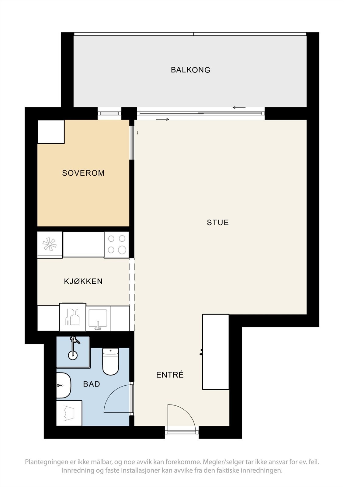 Plantegning 7.etasje. Galleribilde