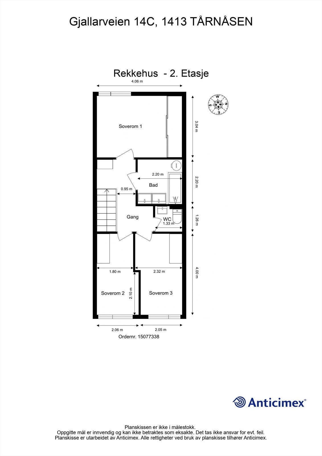Plantegning 2. Etasje Galleribilde