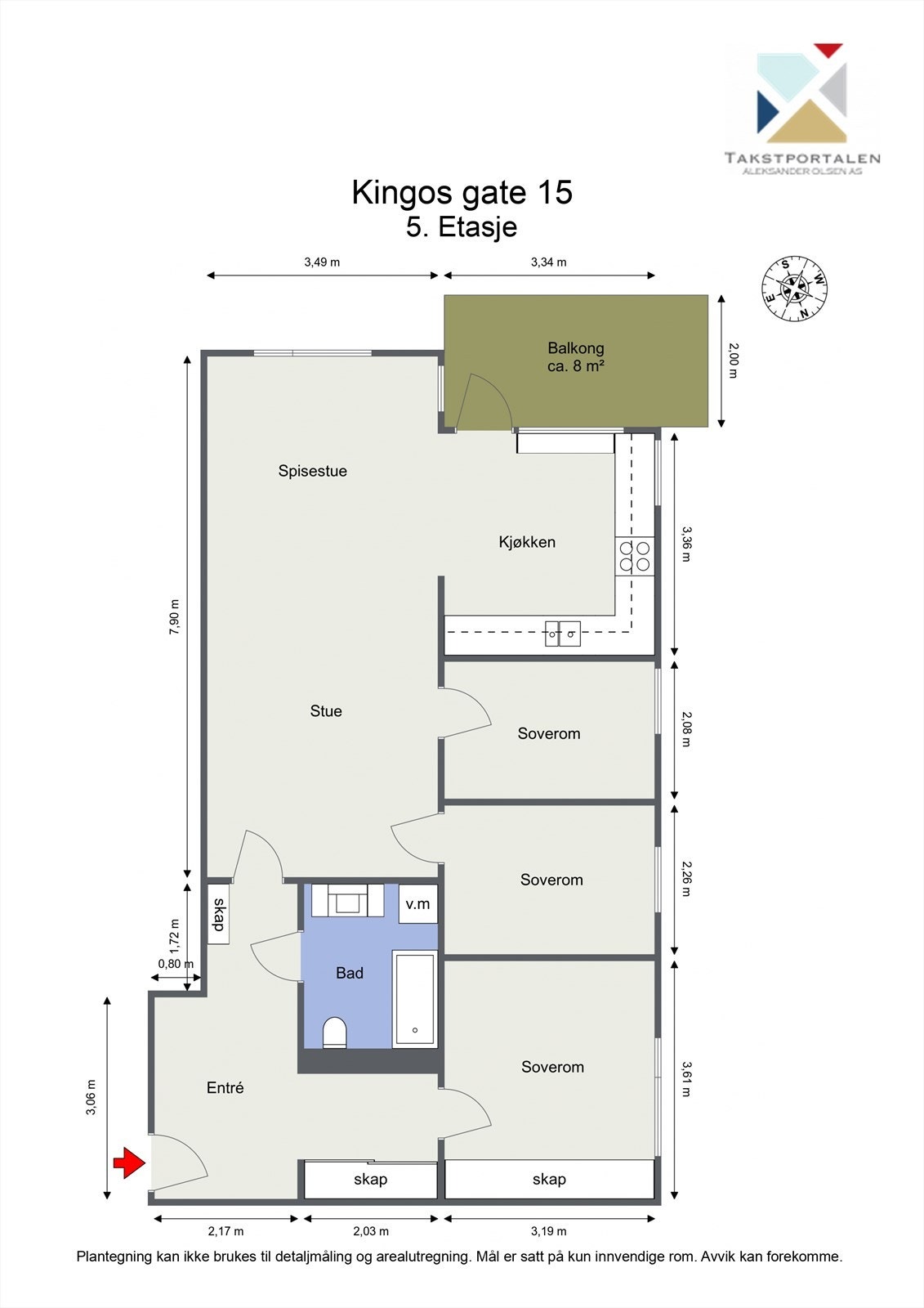 Plantegning. Galleribilde