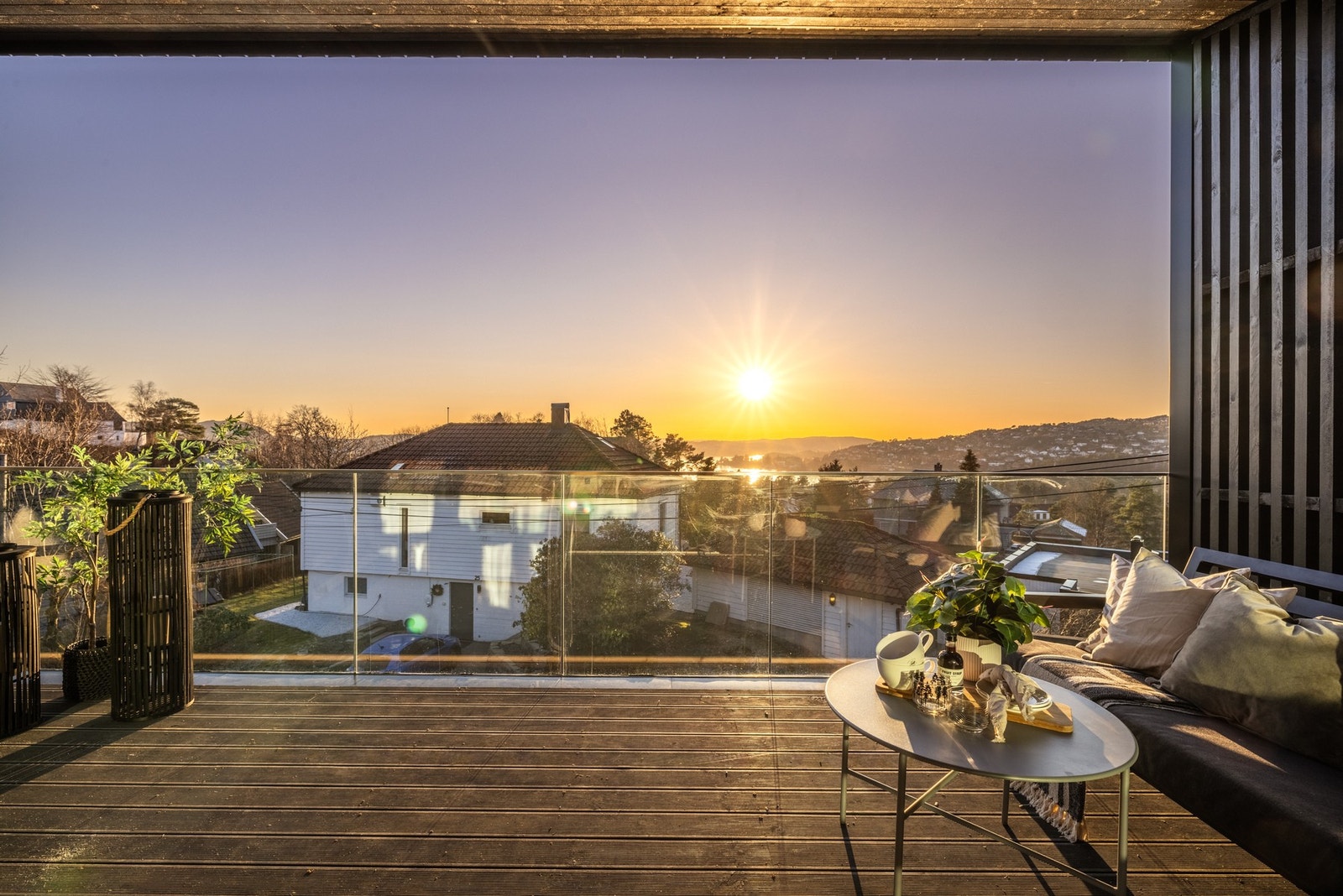 Her får du en nydelig utsikt over nærområdet. Galleribilde