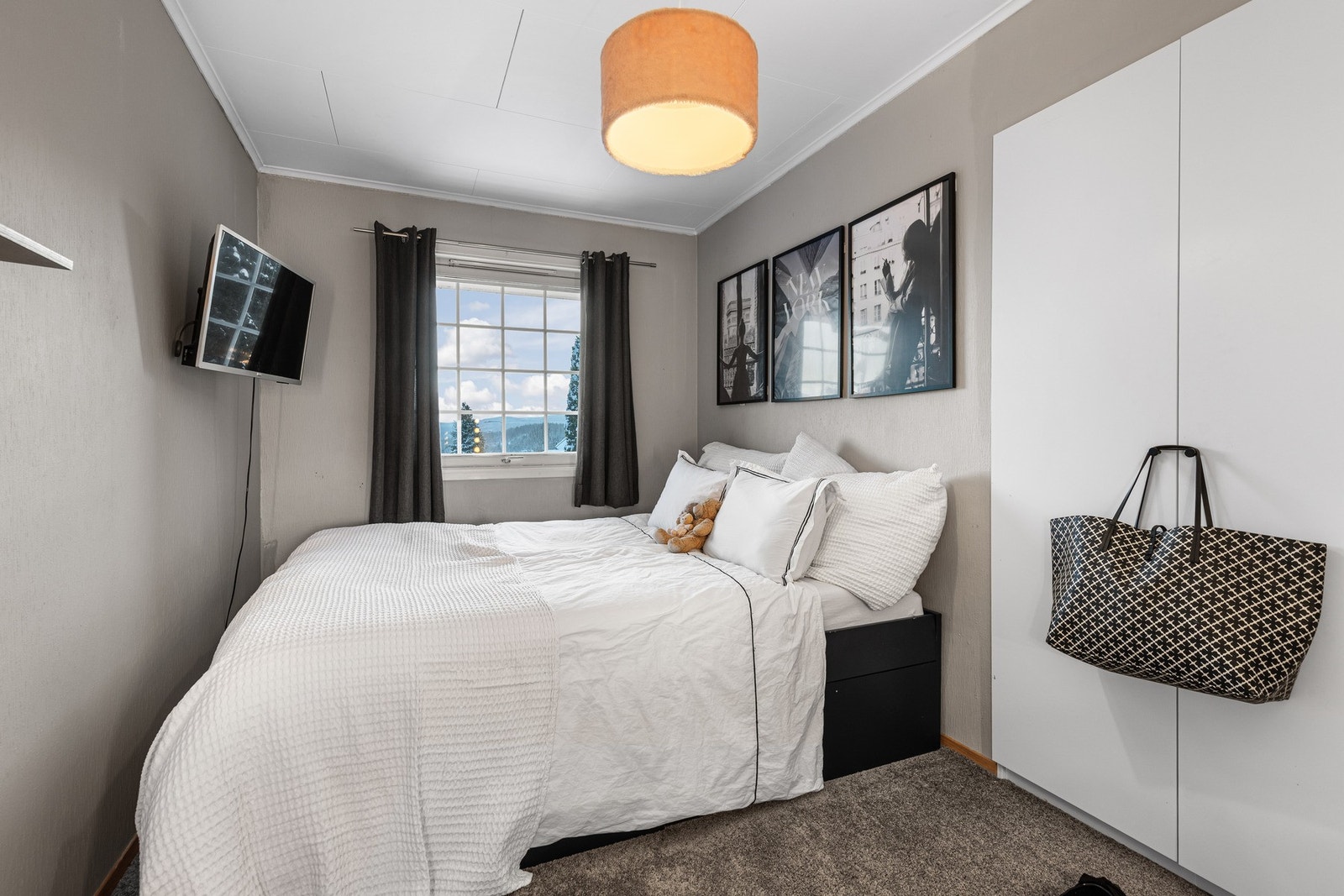 Alle soverommene har god størrelse. Galleribilde