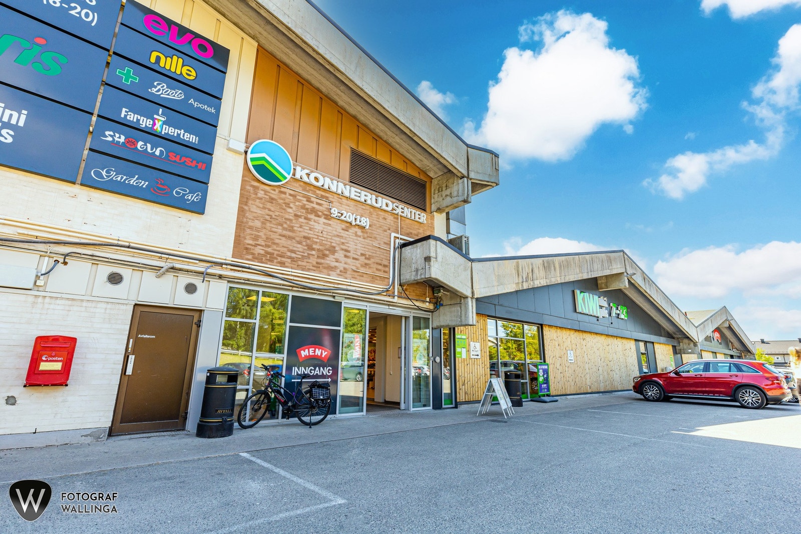 Man går til Konnerudsenteret på ca. 5 minutter Galleribilde