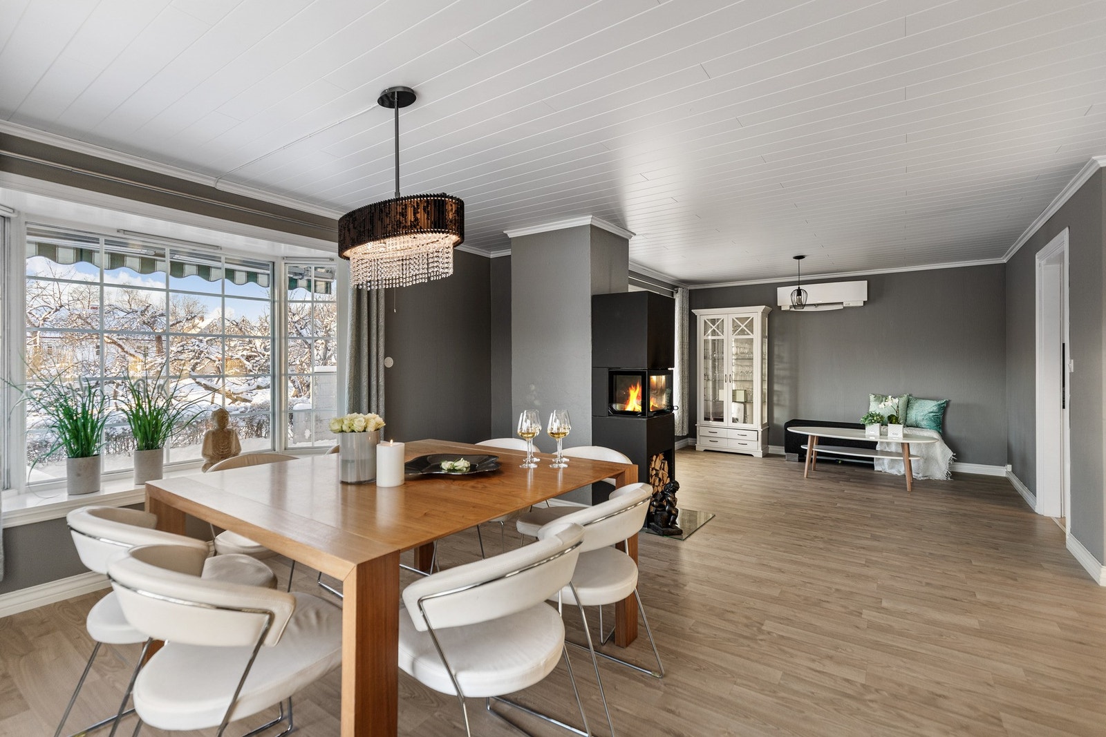 I en egen sone er det god plass til for eksempel lesekrok. Galleribilde