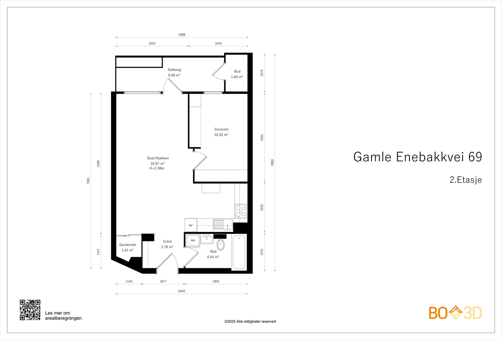 Plantegning. Galleribilde