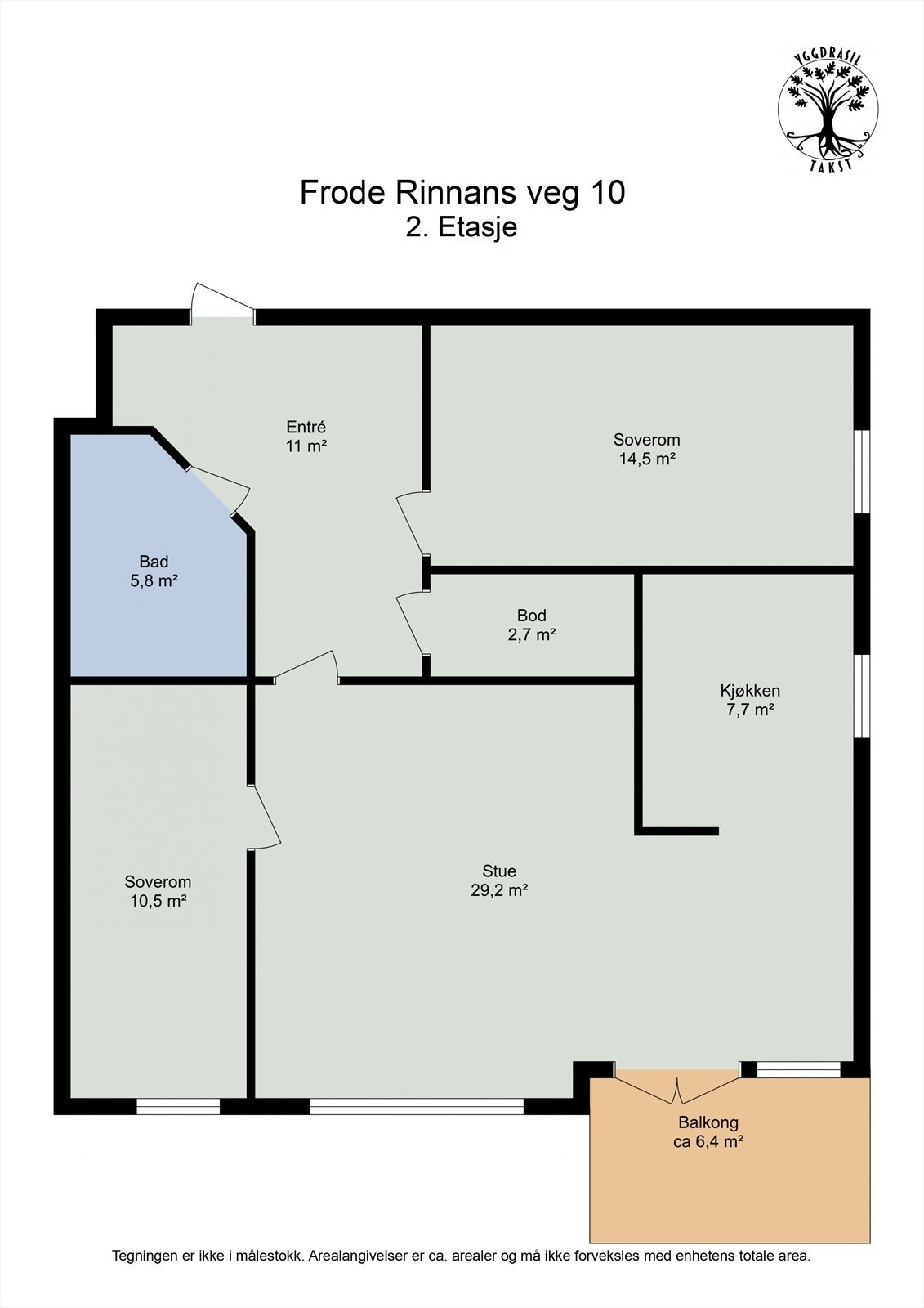 Planskisse. Galleribilde