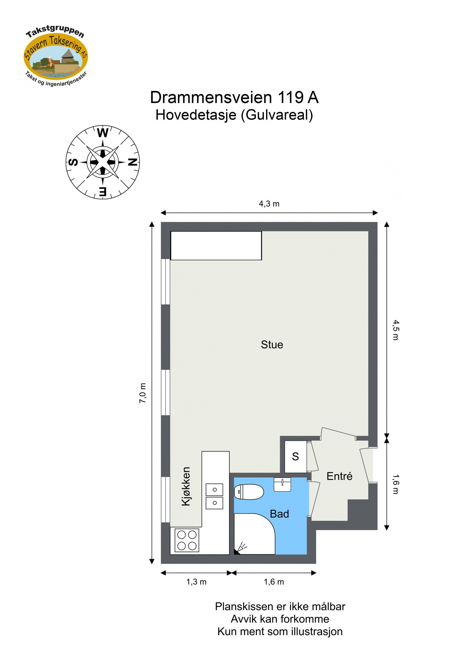 Plantegning. Galleribilde