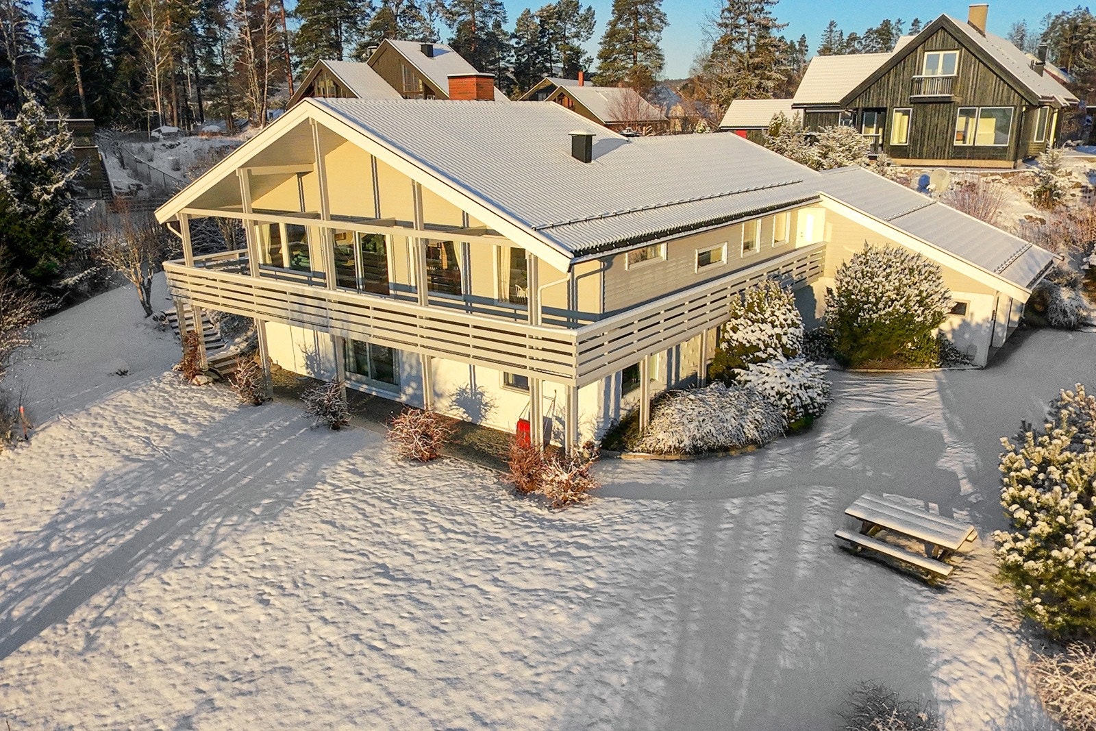 Dronebilde Galleribilde