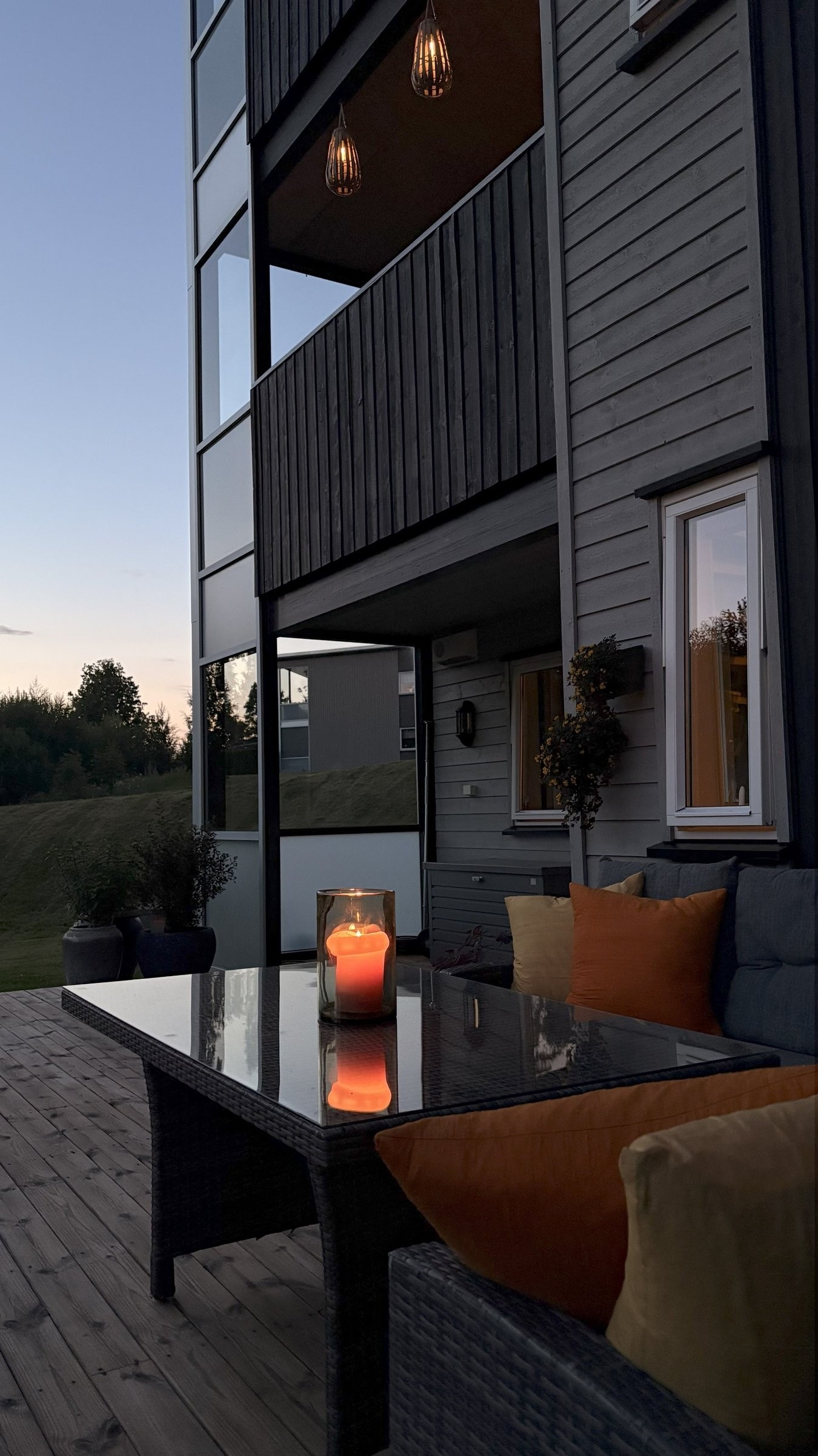 Terrasse underetasje Galleribilde