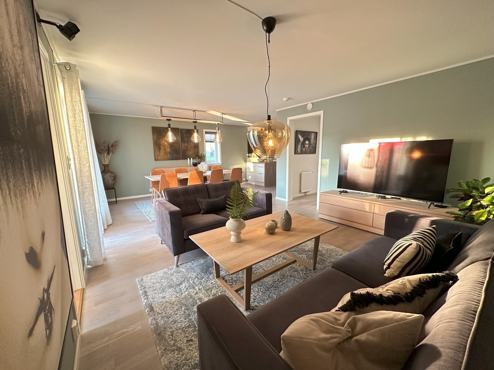 Stue og spisestue Galleribilde